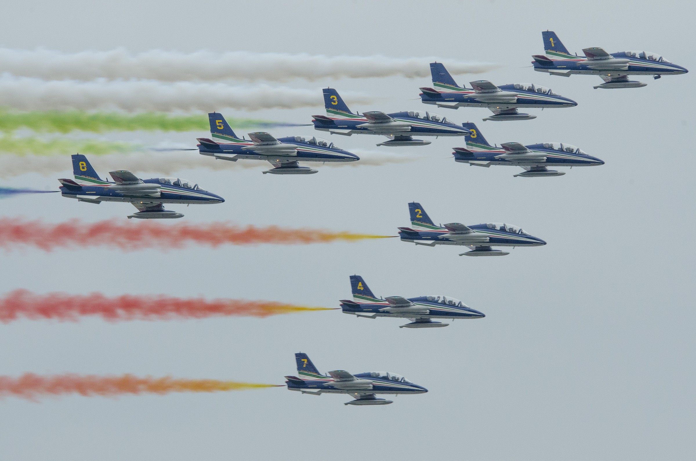 Frecce Tricolori 1 all'EXPO