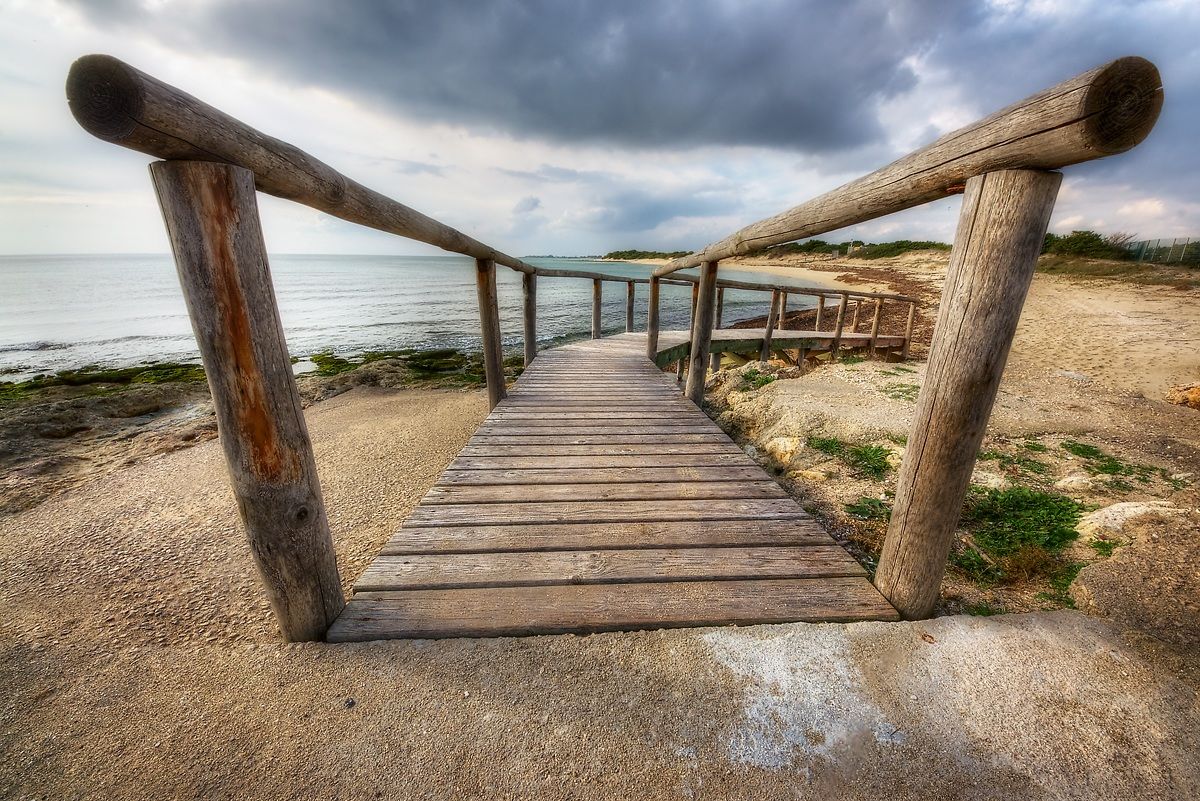 Access to the see ...