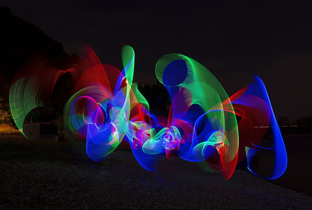 Tests of Light Painting