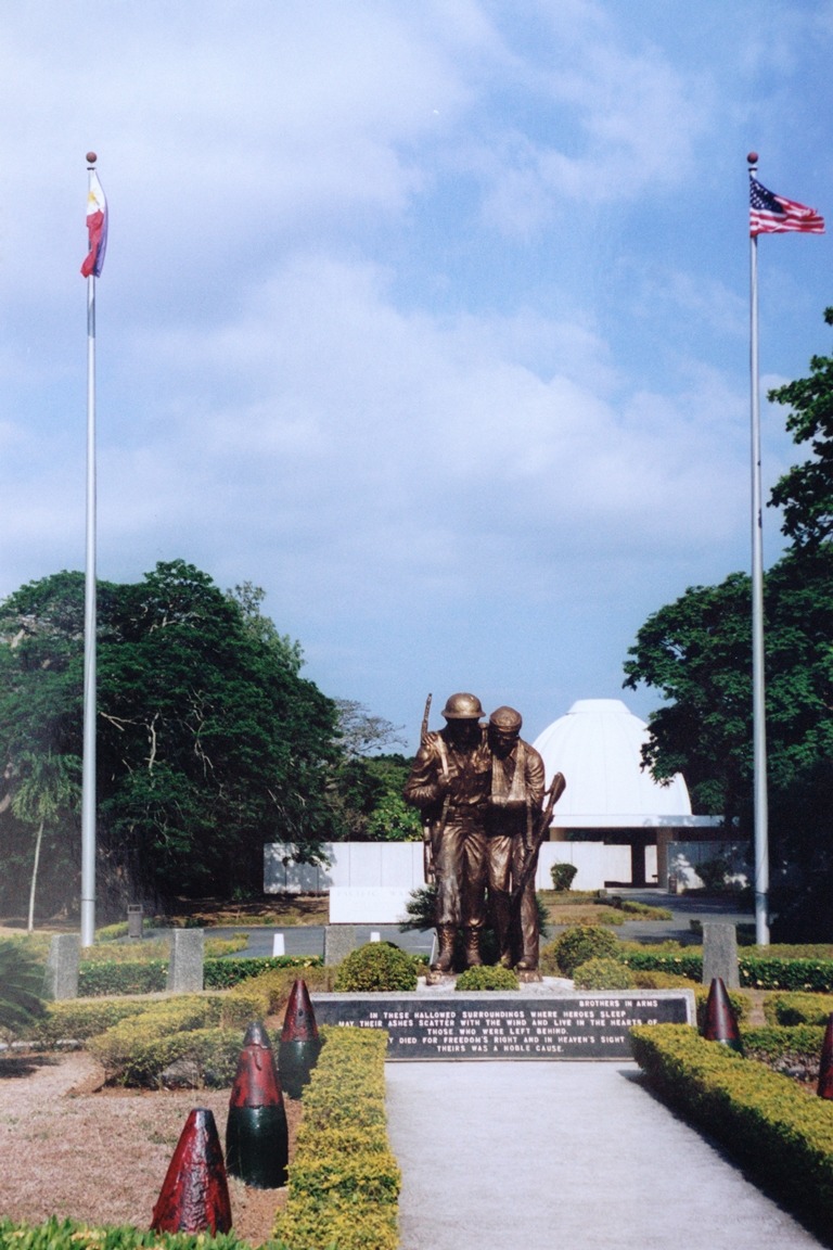 the memorial of the fallen of the Pacific in the Philippines