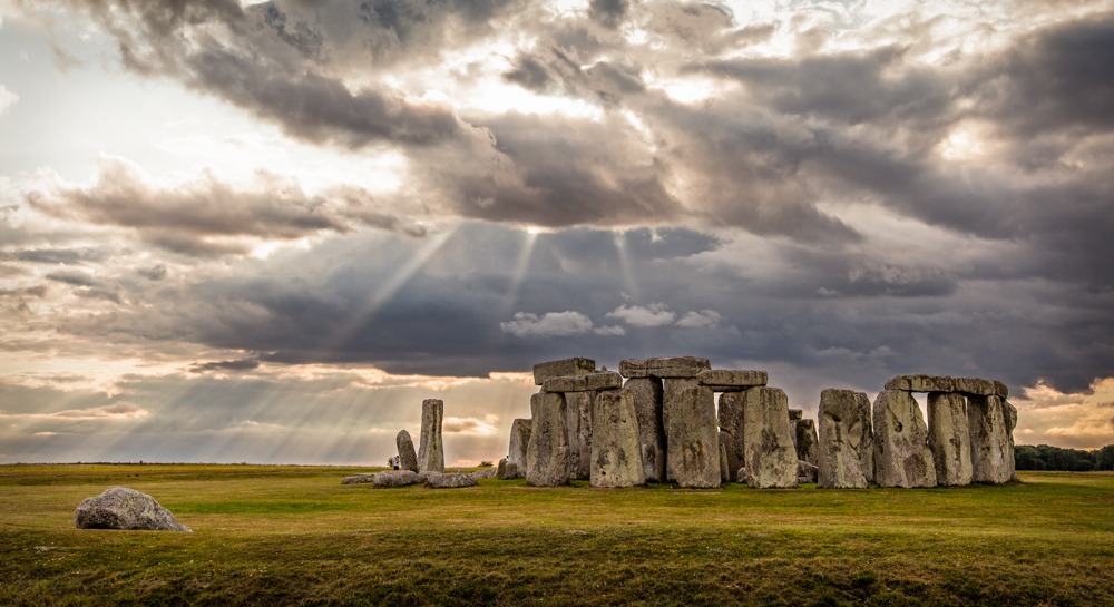 Temporale a Stonehenge