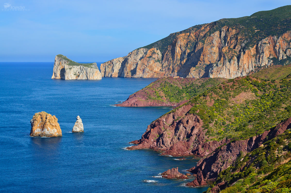 Sugar Loaf and the Faraglioni Laveria Lamarmora