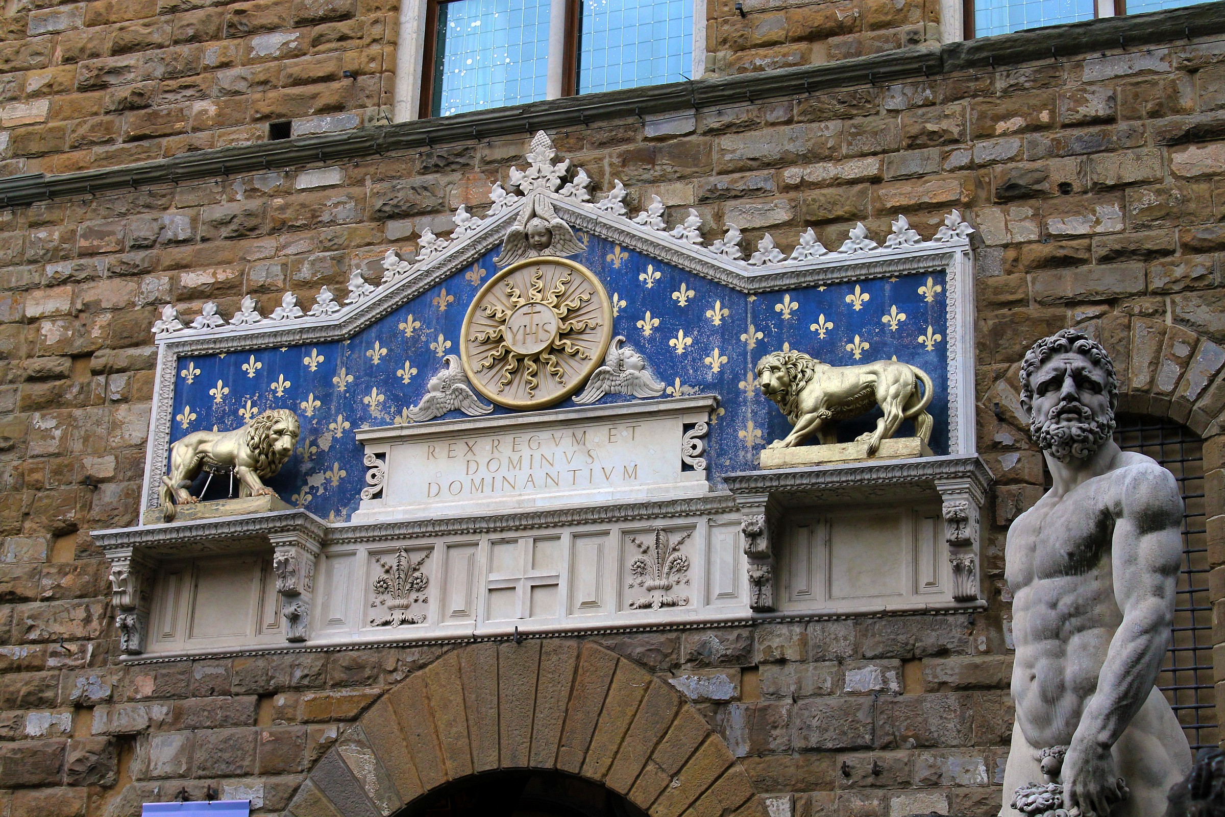 Ercole and Caco in the Florence