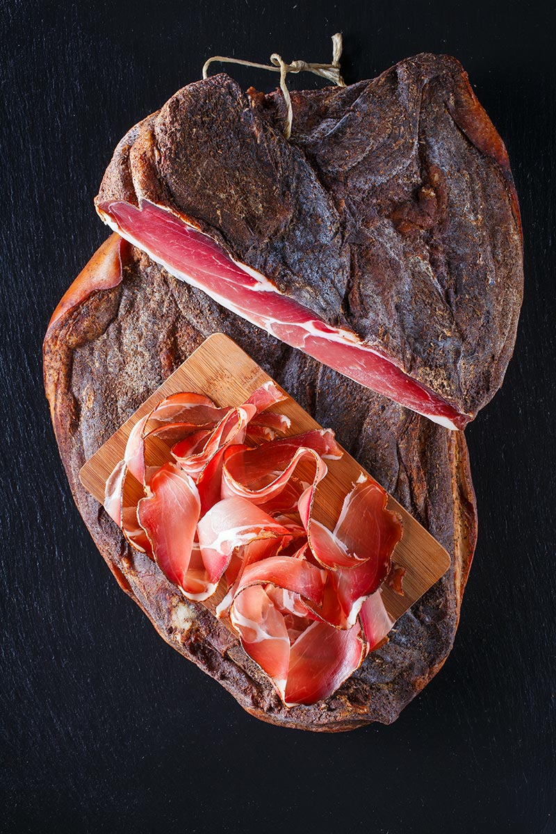 Baffa di speck dell'Alto Adige