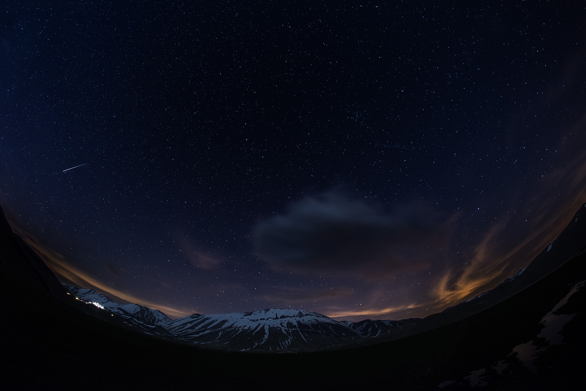 night of stars, Castelluccio