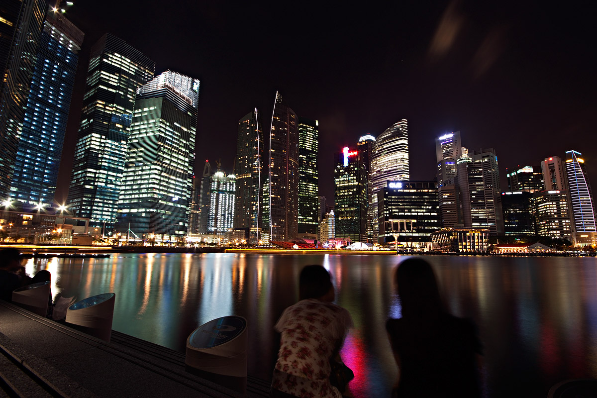 Sitting on the dock of the bay - Singapore