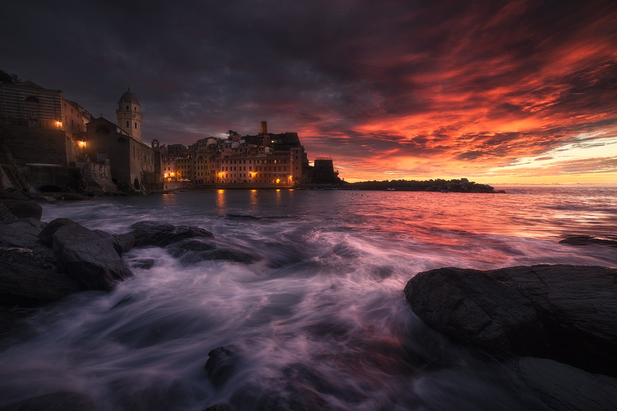 Vernazza at sunset II