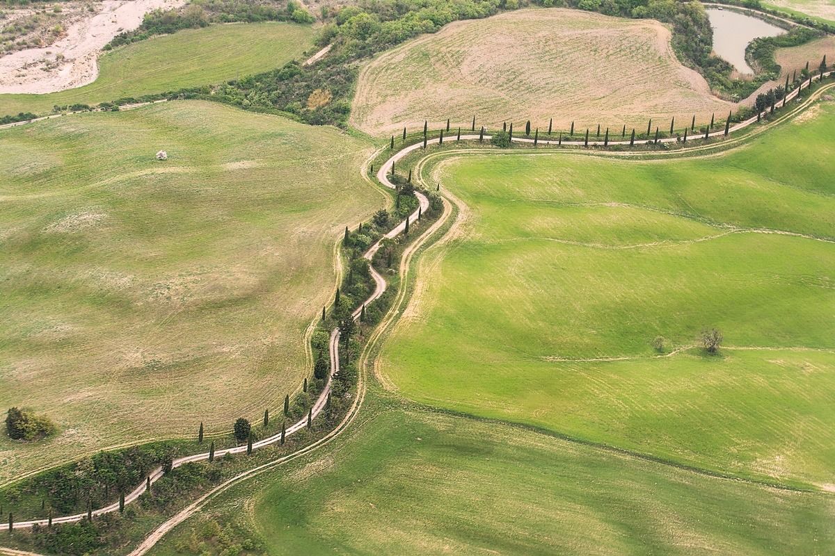 Volando in Val d'Orcia (3)