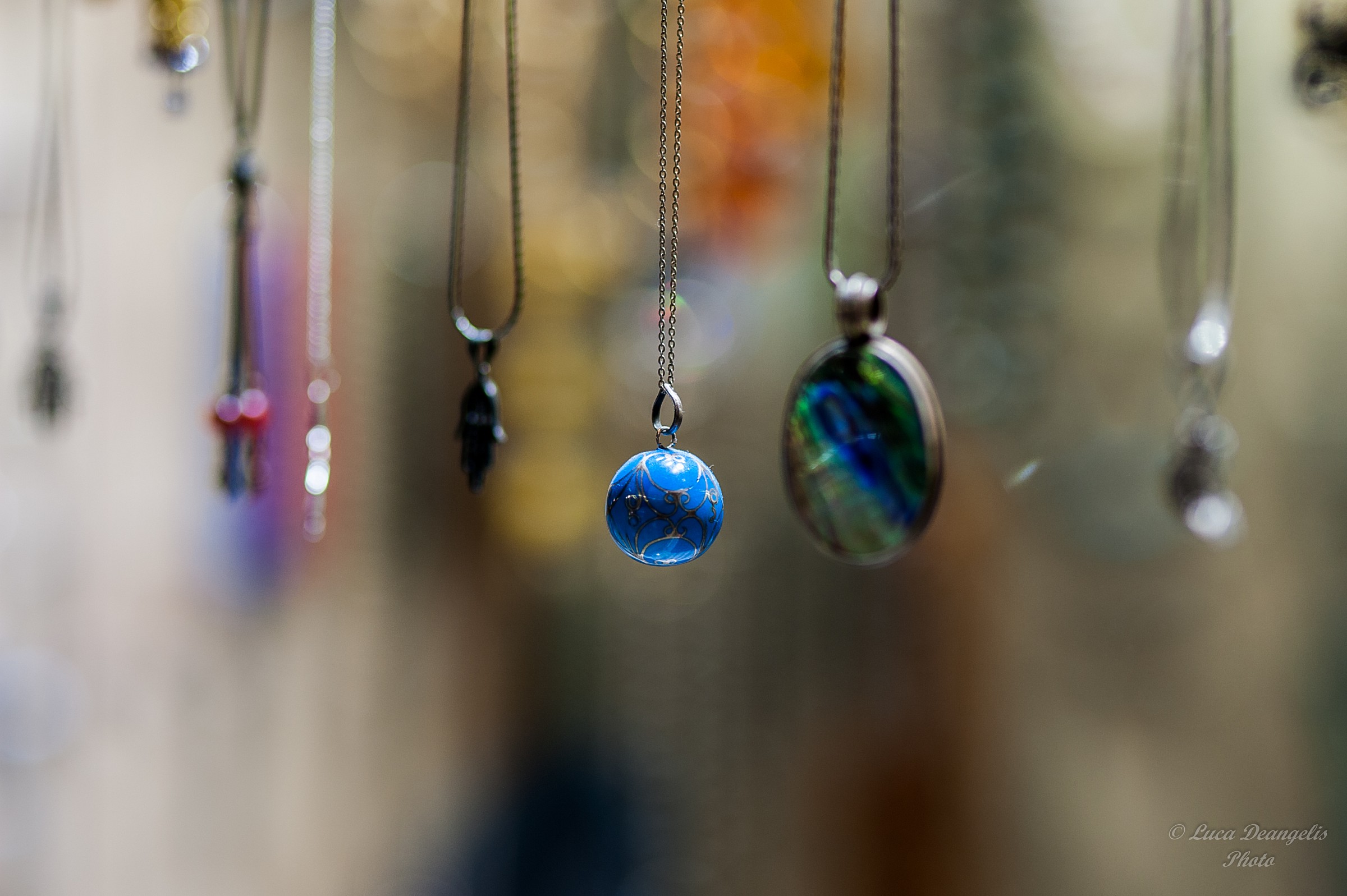 Pendants at Grand Bazaar in Istanbul