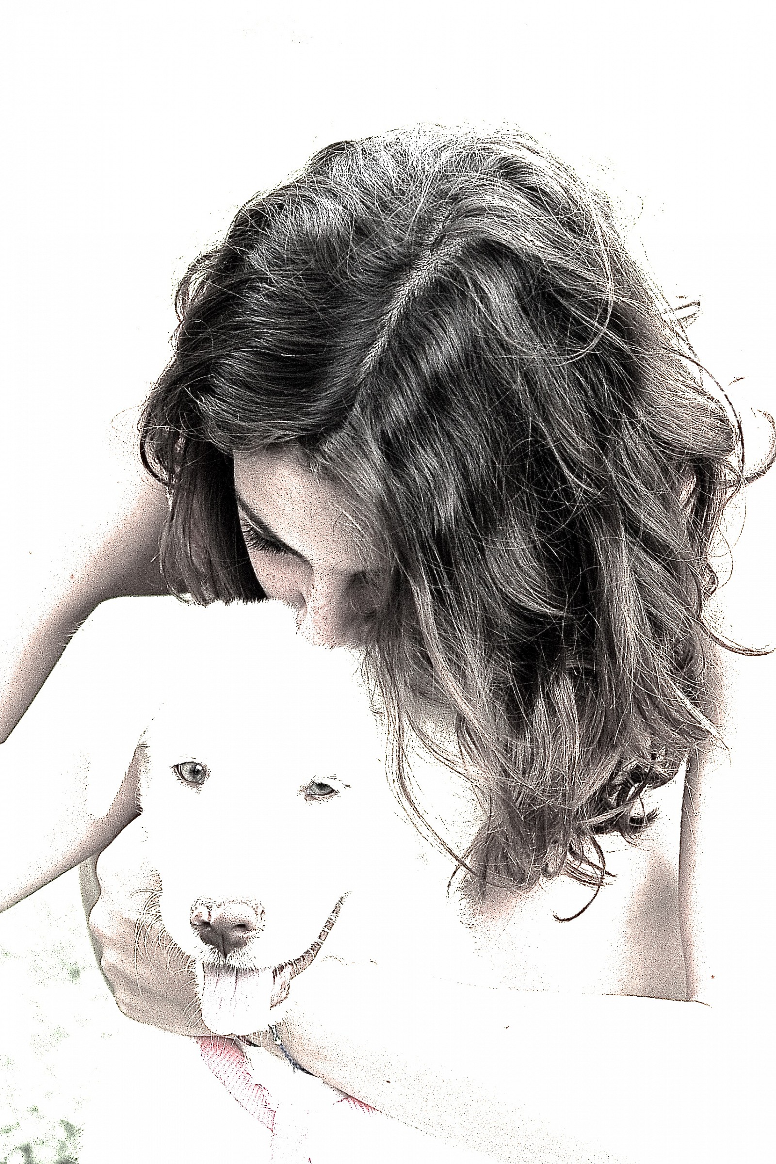 Federica and her dog