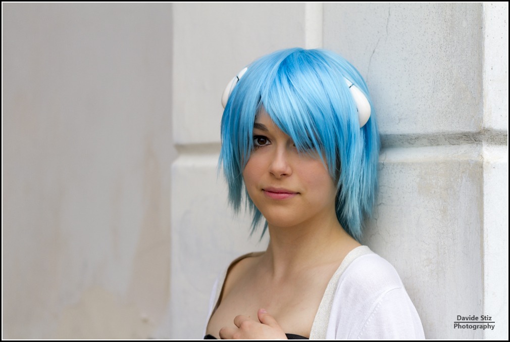 Cosplayers in the city fortress