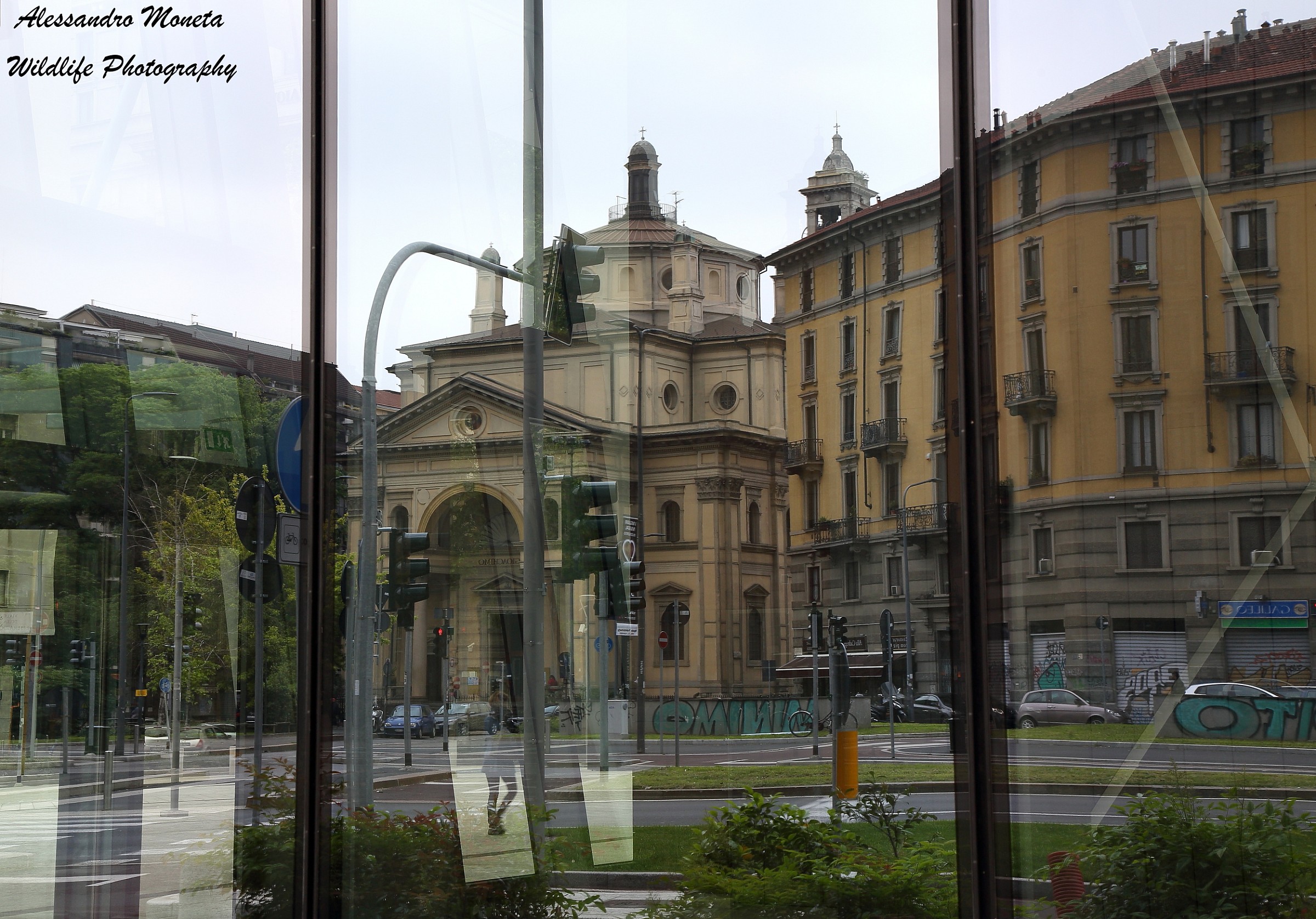 The former reflected in modern