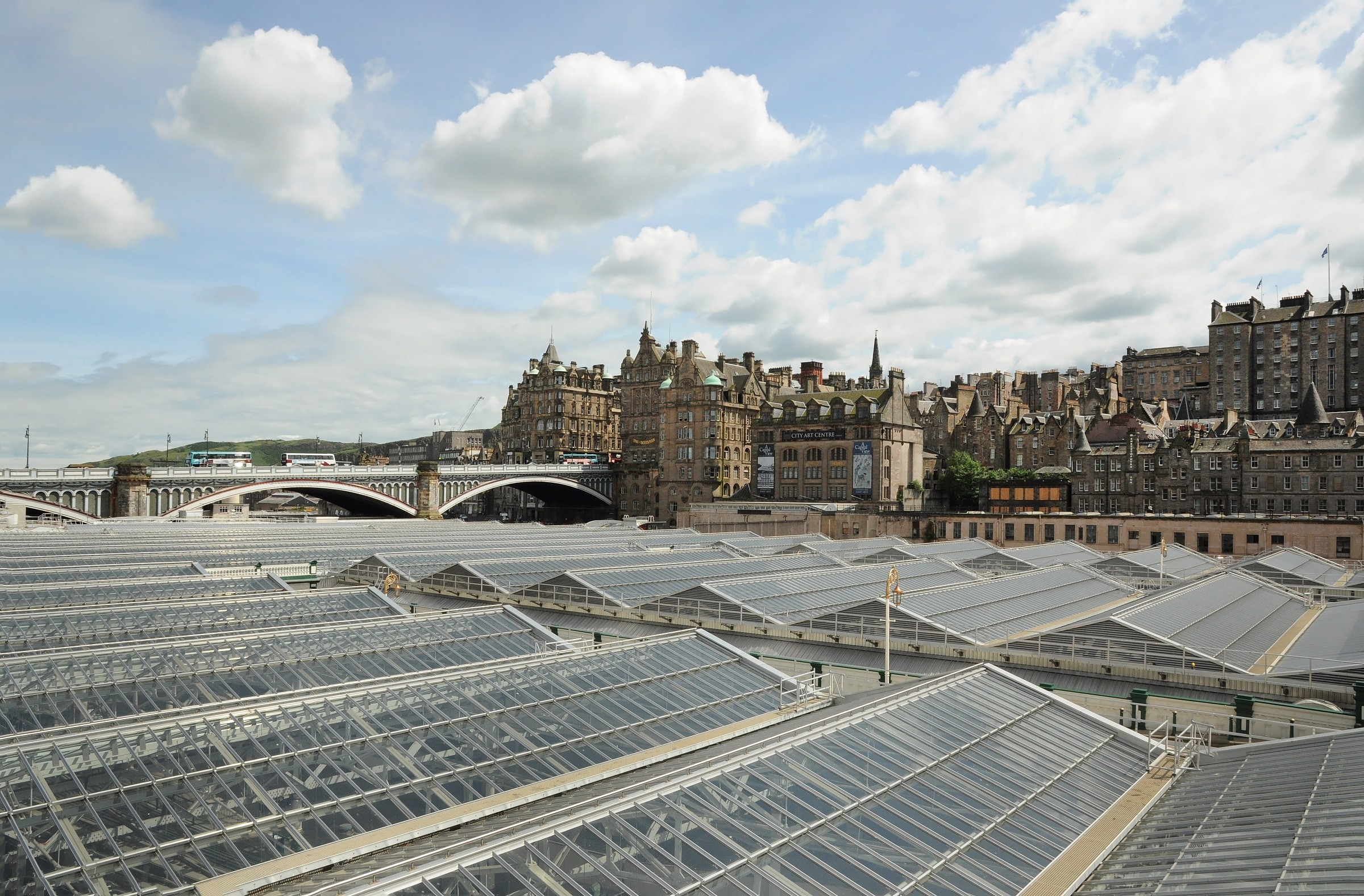 The station of Edimburgh