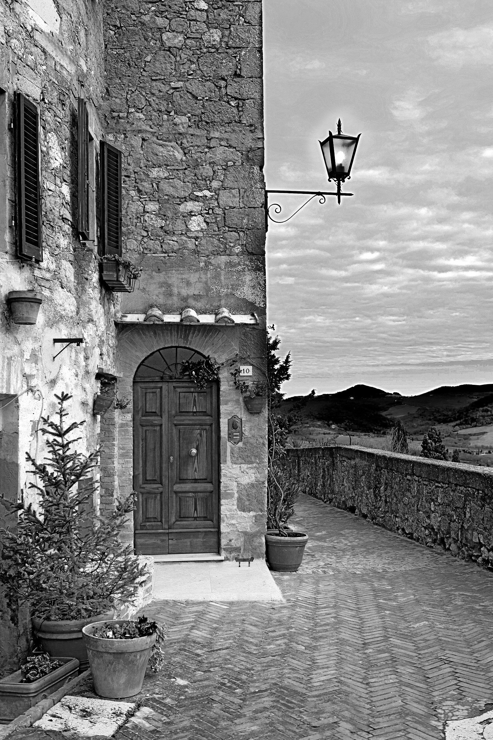 Pienza - The belvedere