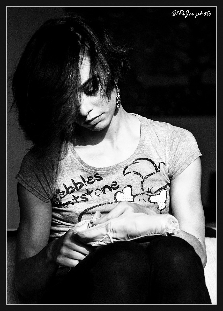 Before the performance ..