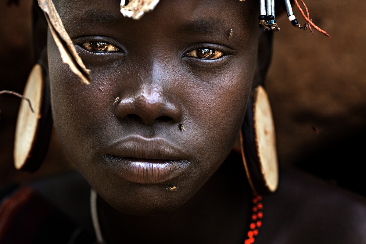 woman Mursi, Ethiopia 2015
