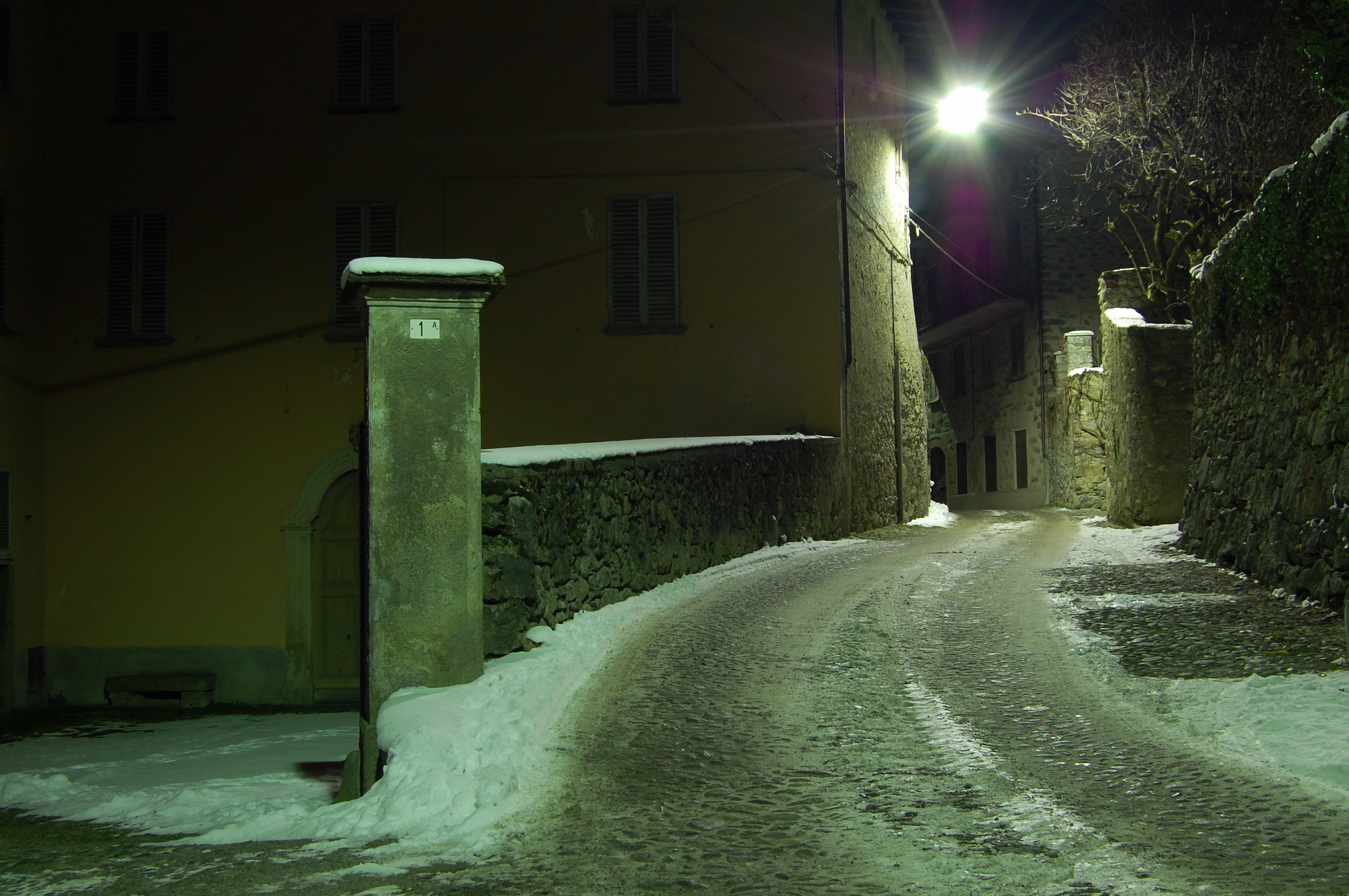 Una fredda notte d'inverno..