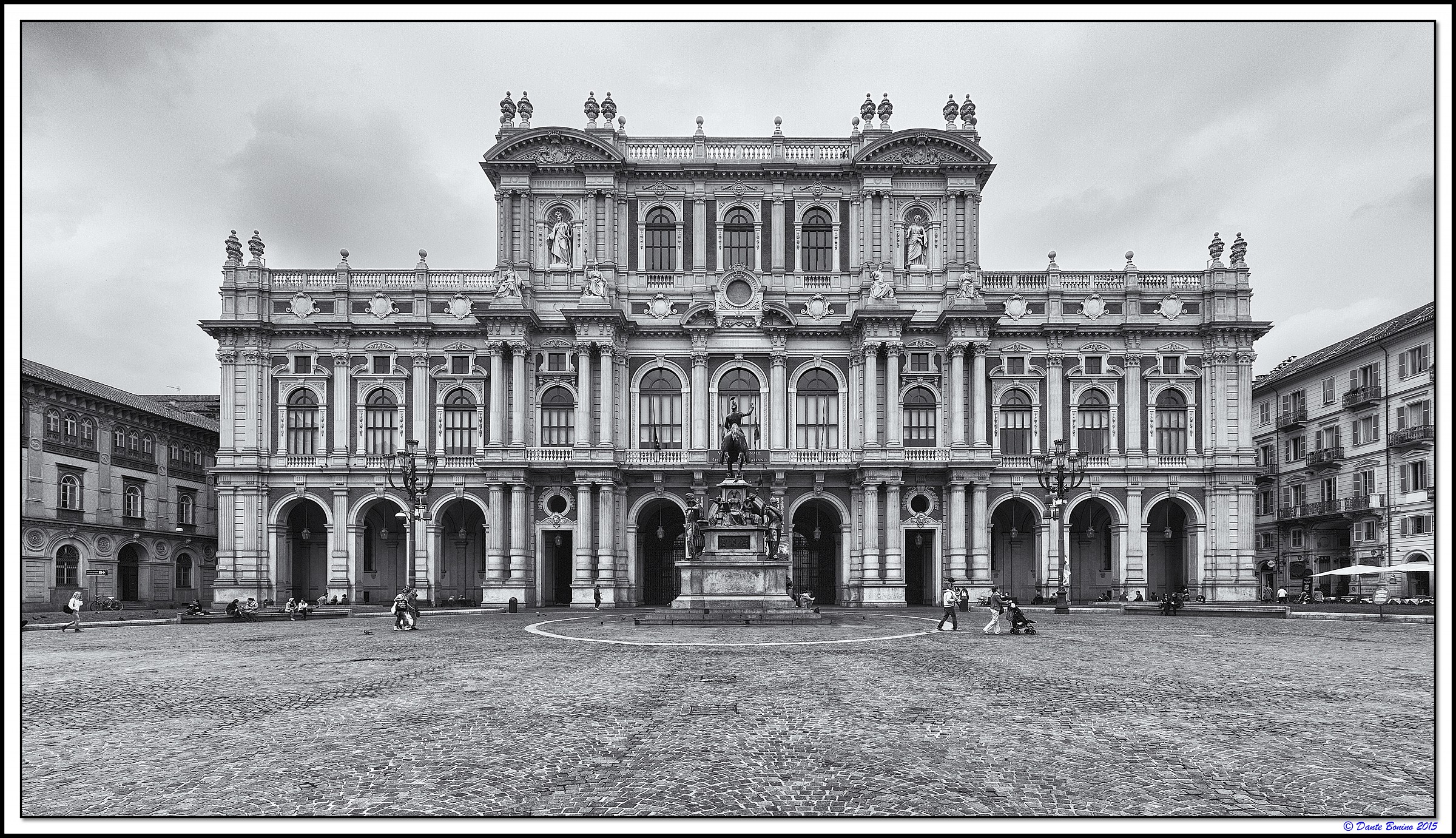 Palazzo Carignano Facade New Wing