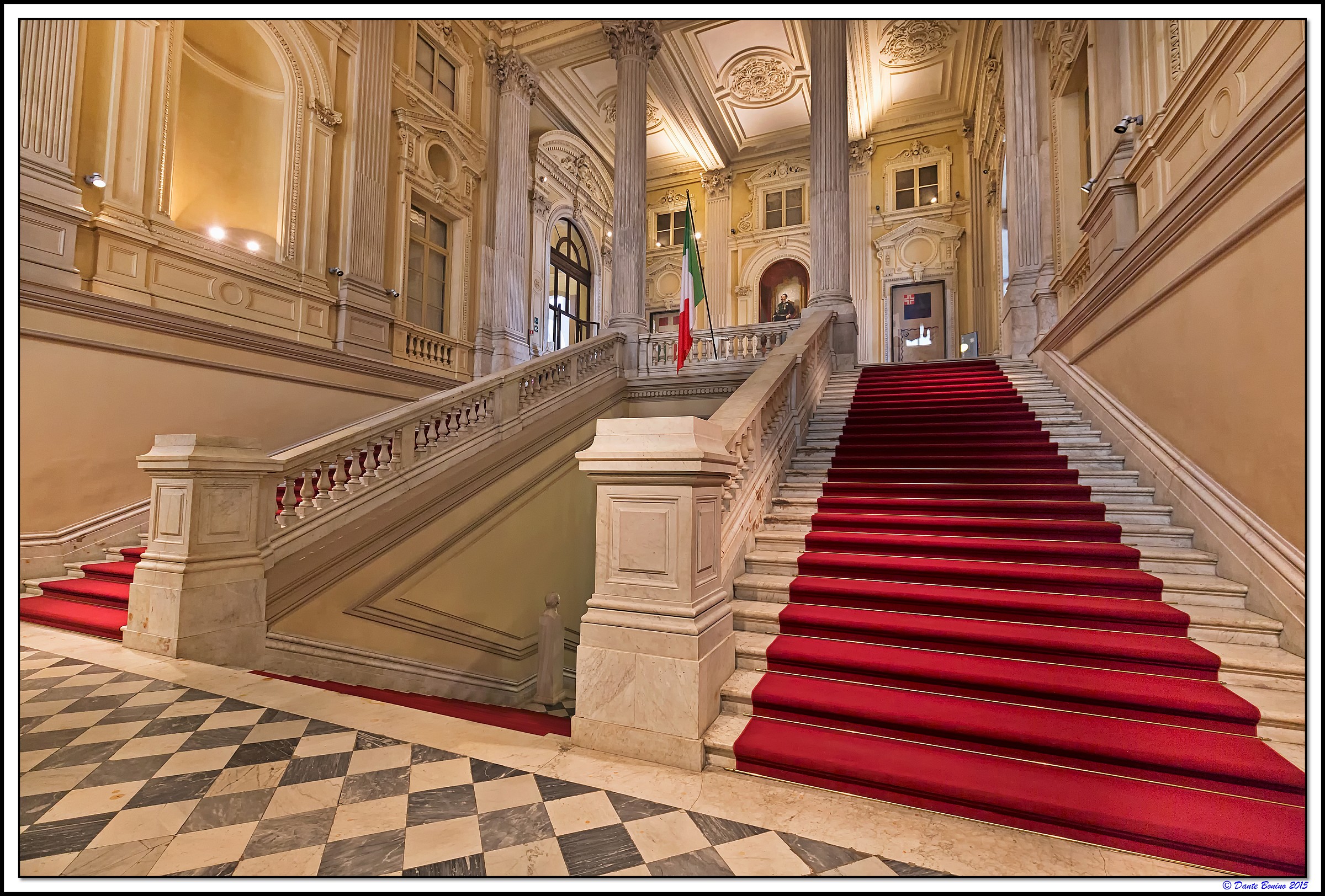 Palazzo Carignano: Staircase New Wing