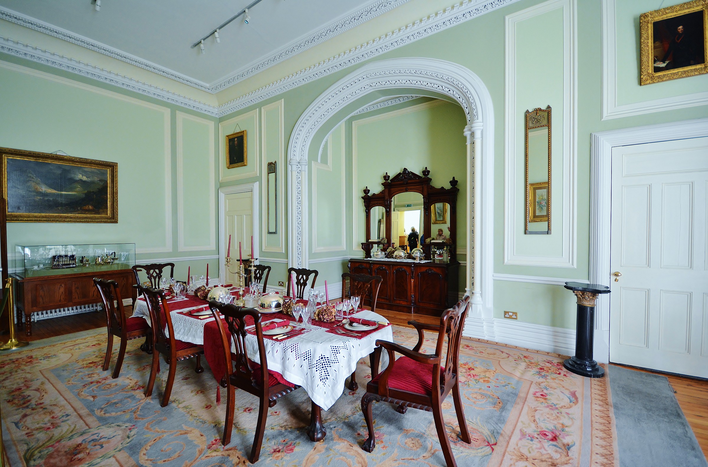 Inside of Kylemore Abbey