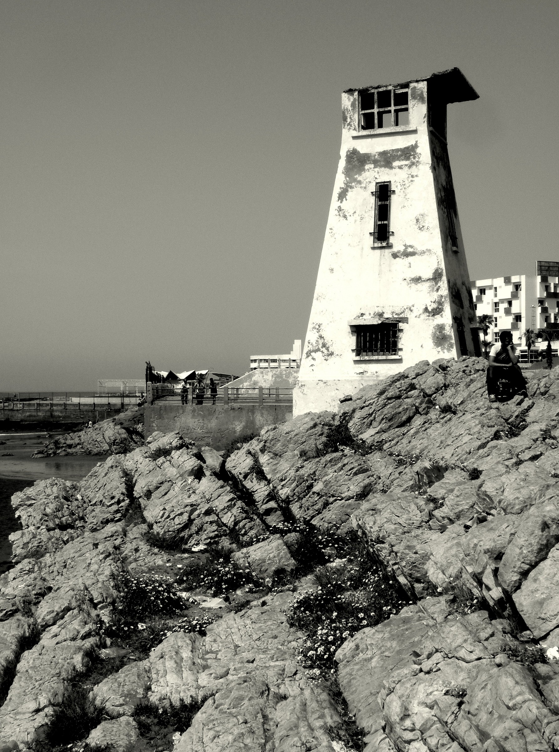 An abandoned lighthouse