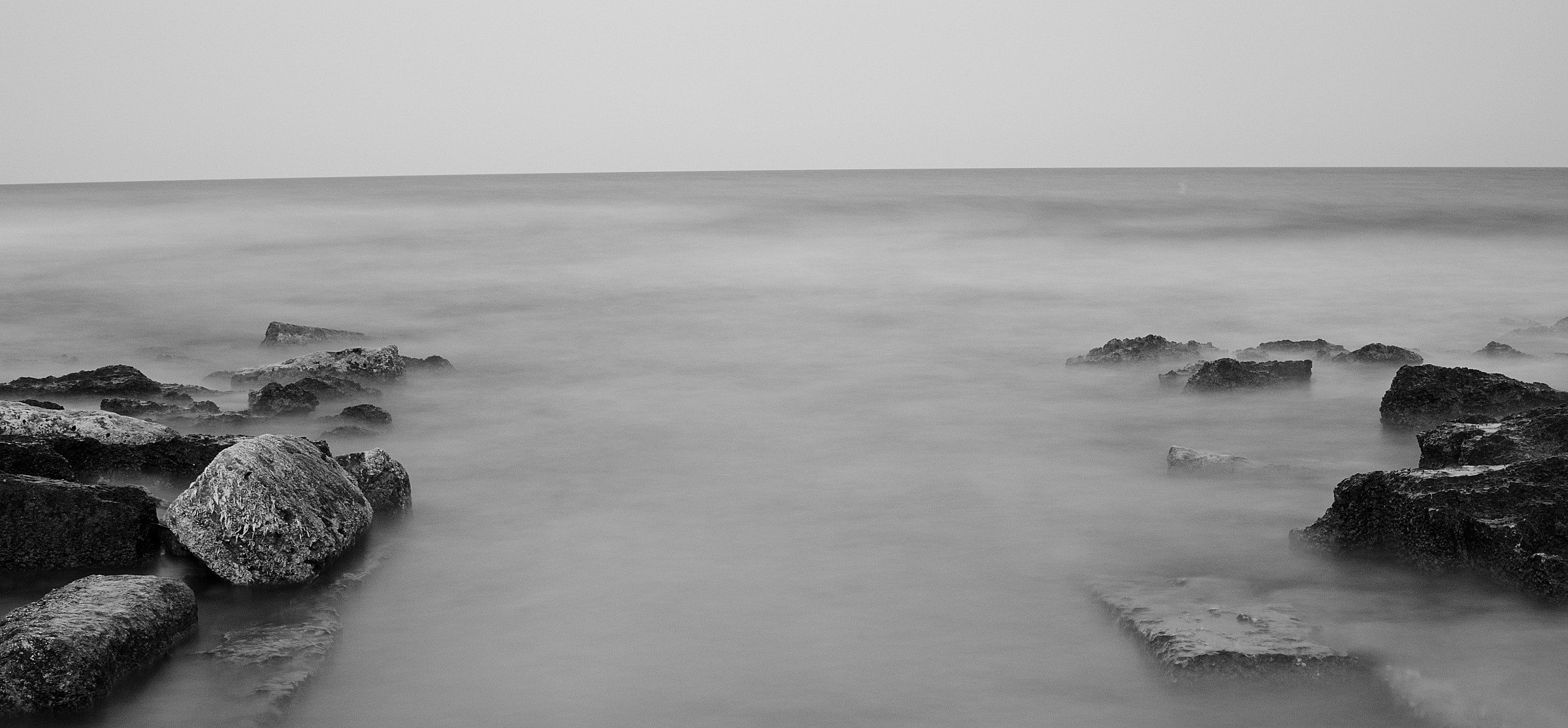 Peschiera in the fog