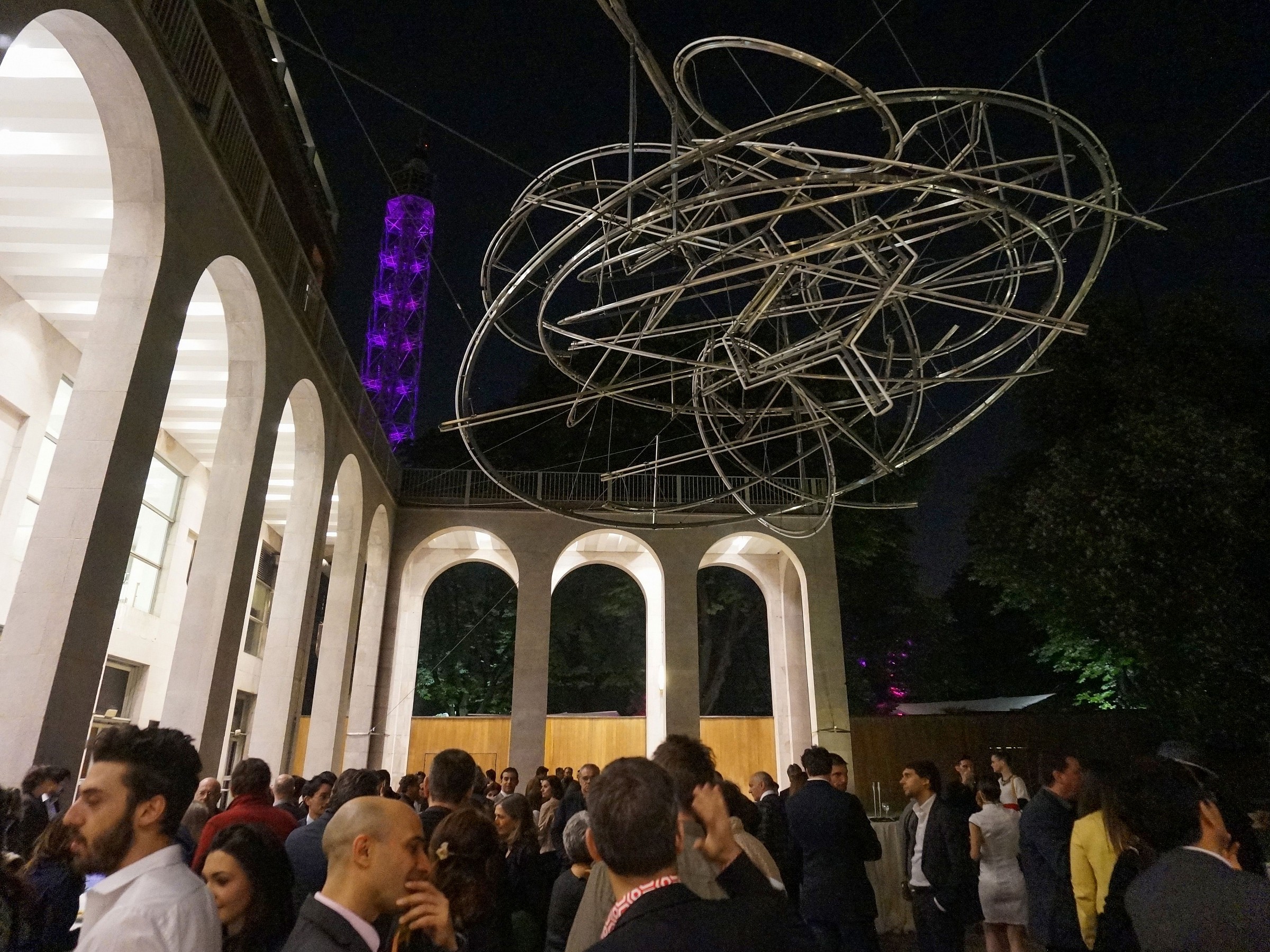 Palazzo dell'Arte (Triennale) - Giardino sul retro