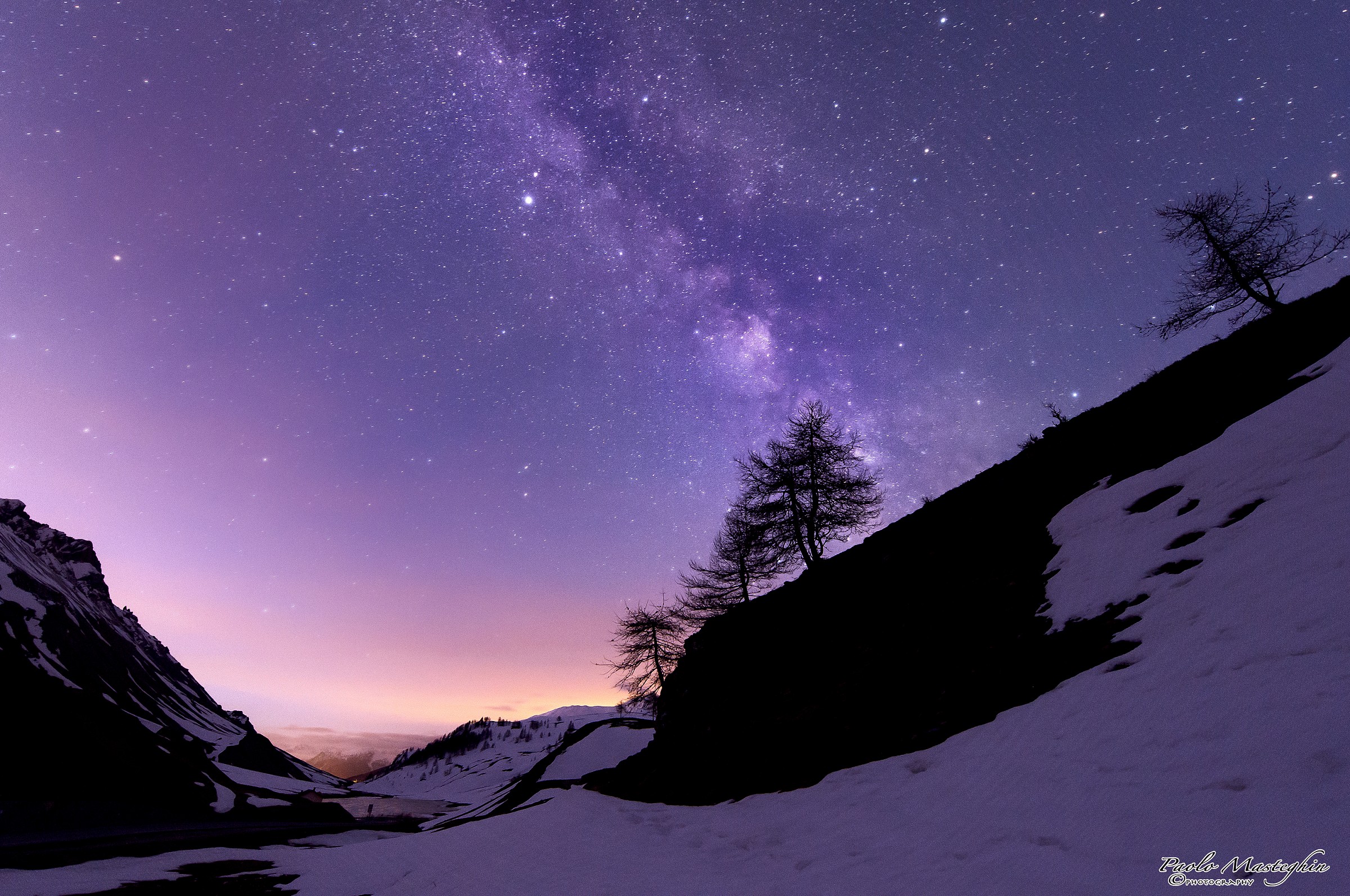 Nuovo giorno e via lattea...