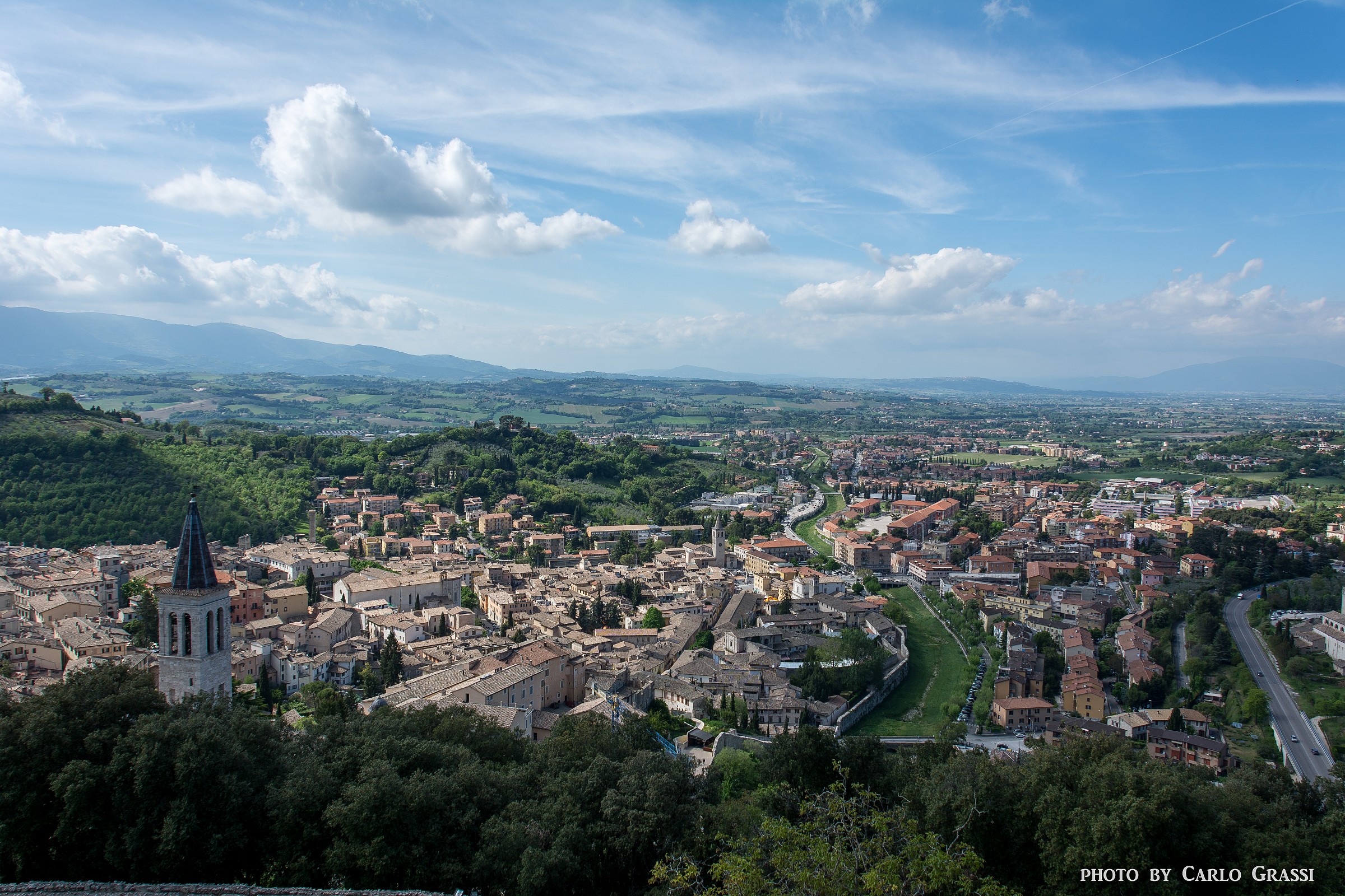 Spoleto - vista dalla Rocca