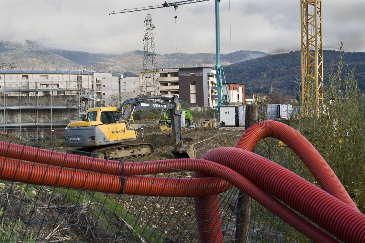 Landscape set in the world of work