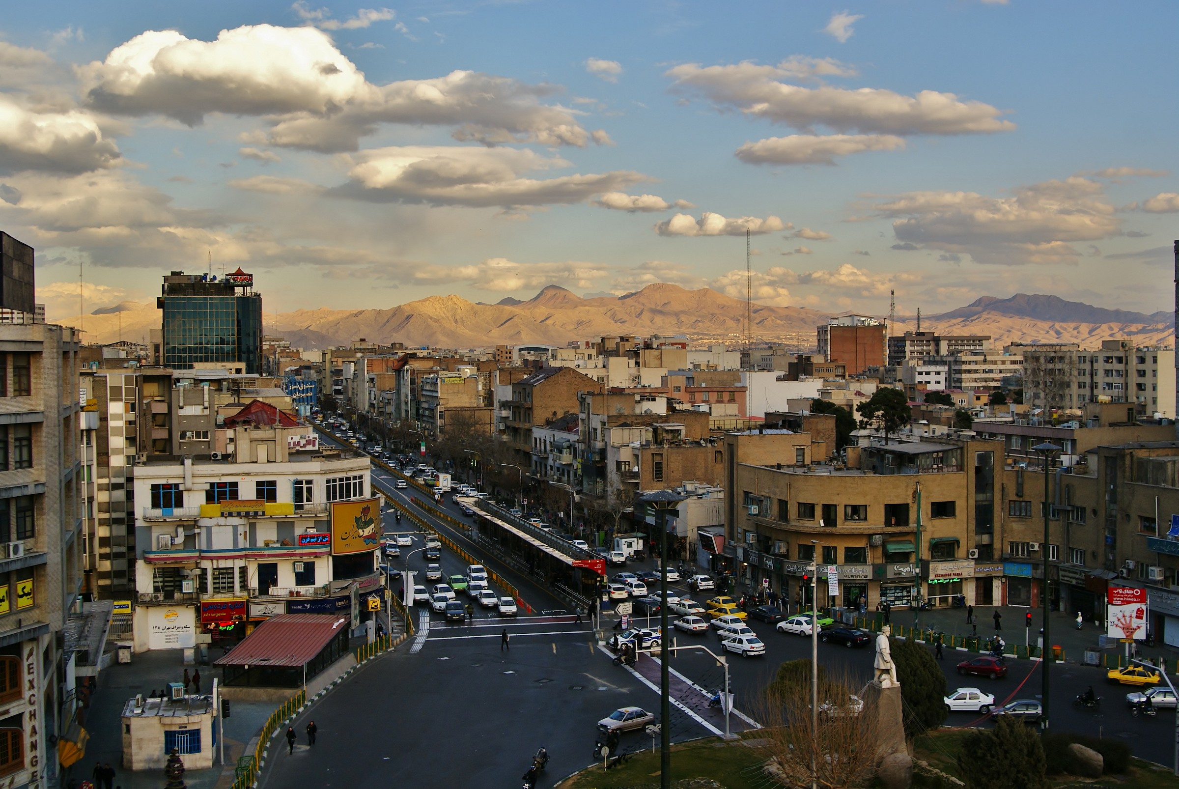 Ferdowsi Square in Tehran