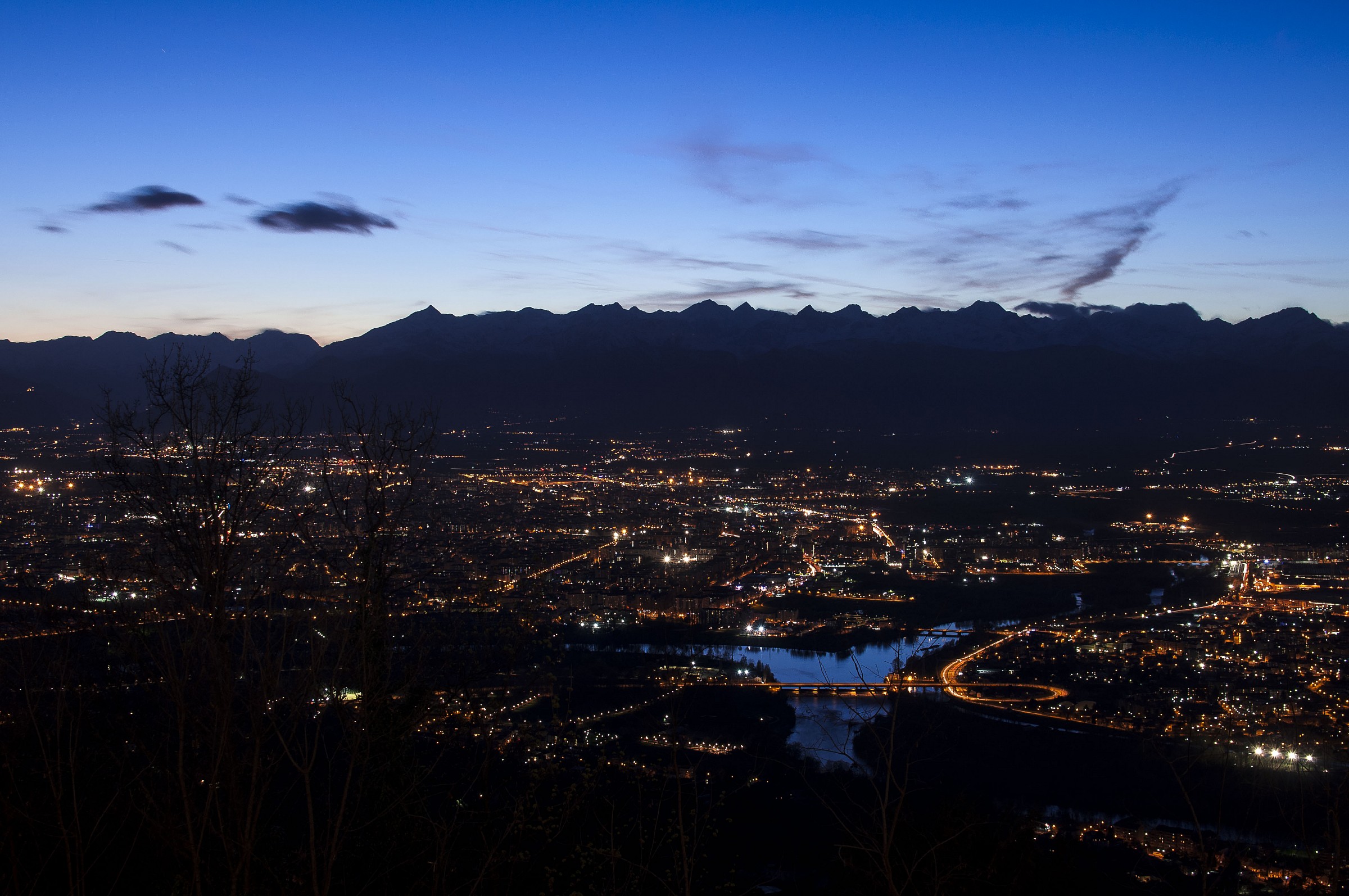 turin by night