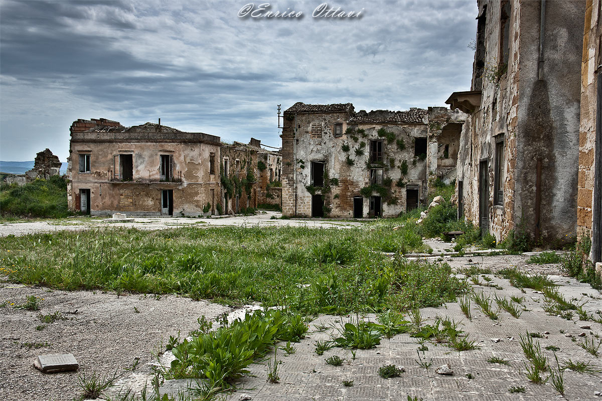 Poggioreale, the remains of the tragic earthquake (2)
