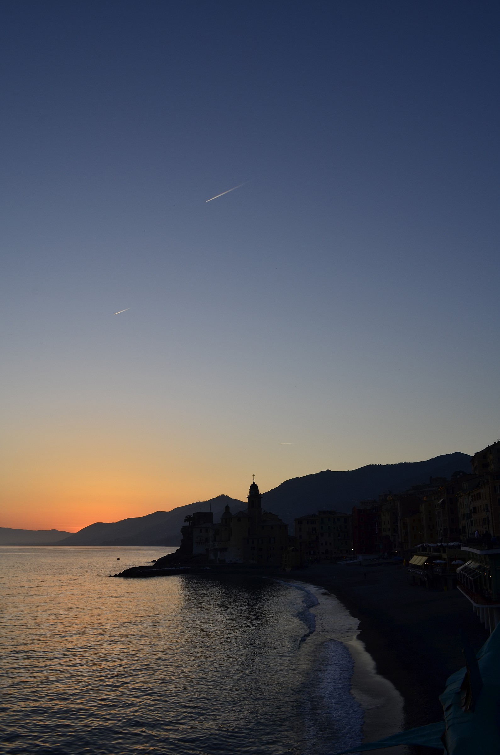 Tramonto a Camogli