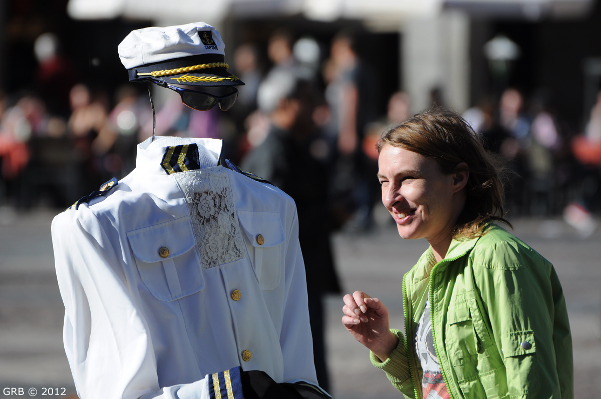 The greeting Admiral