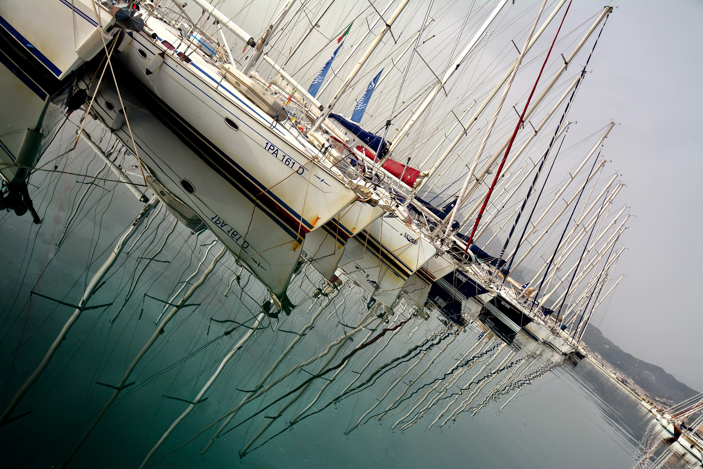 Riflessi al porto Arechi