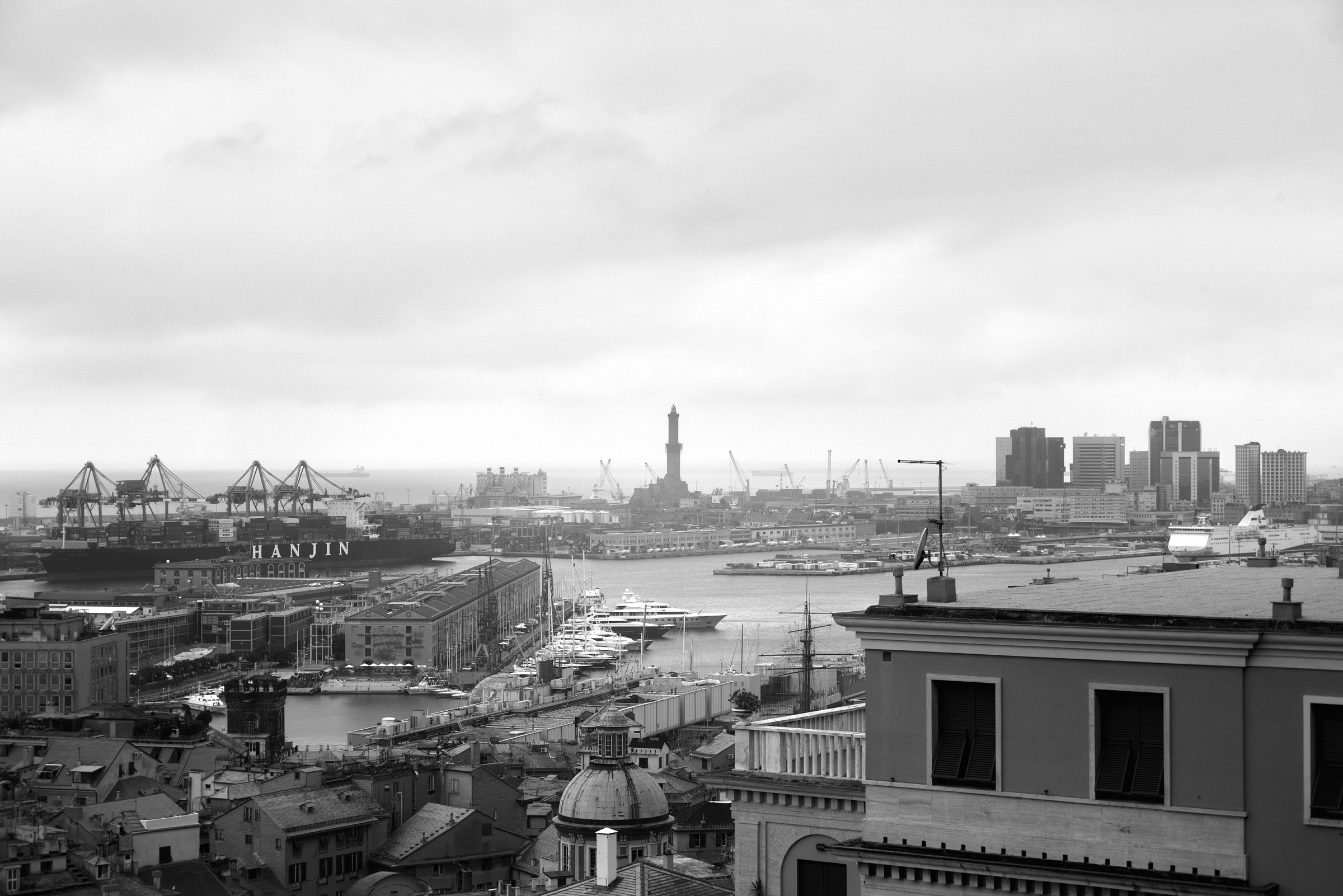 View from the Esplanade Castelletto