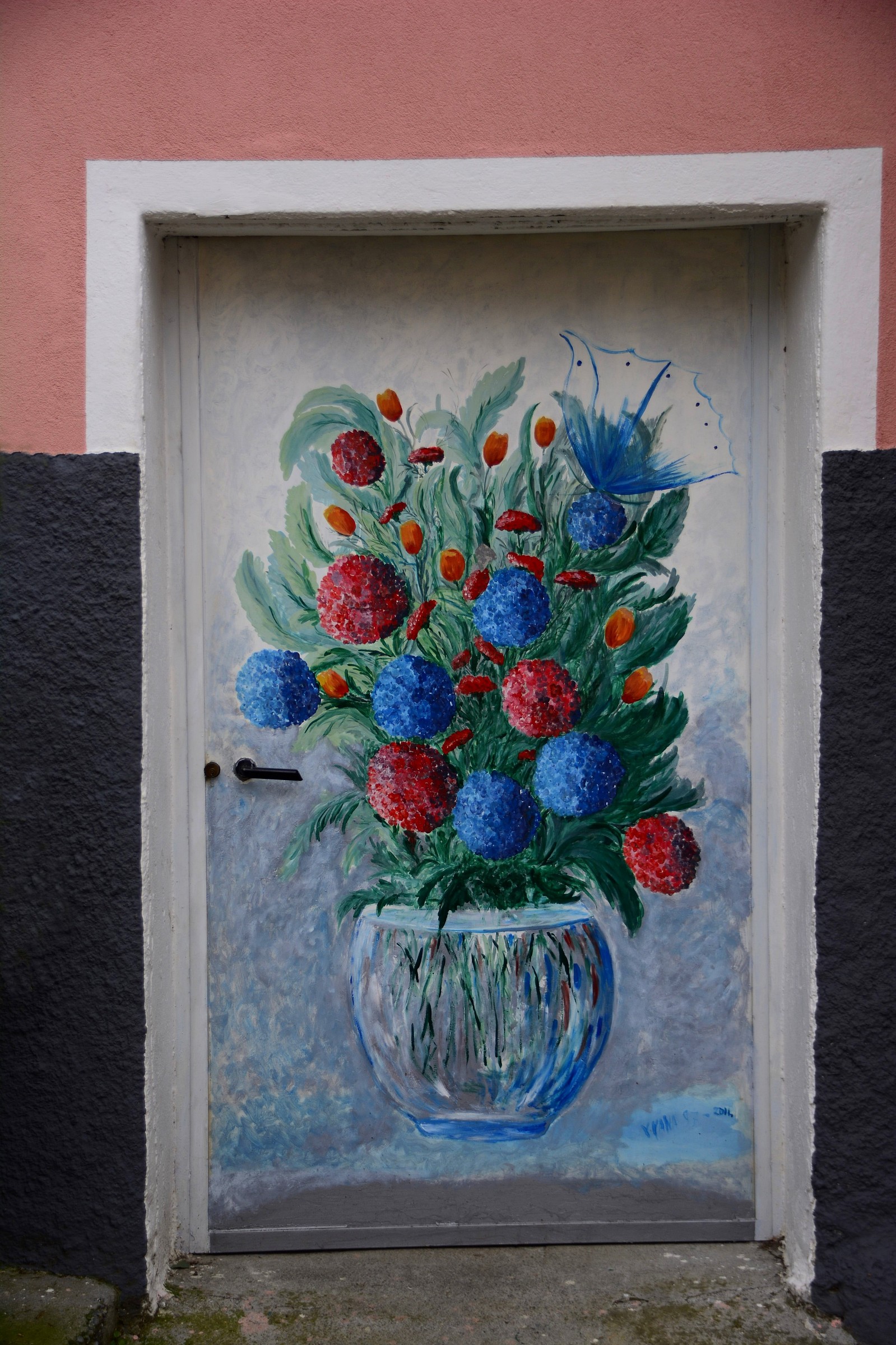 Porta del vaso di fiori