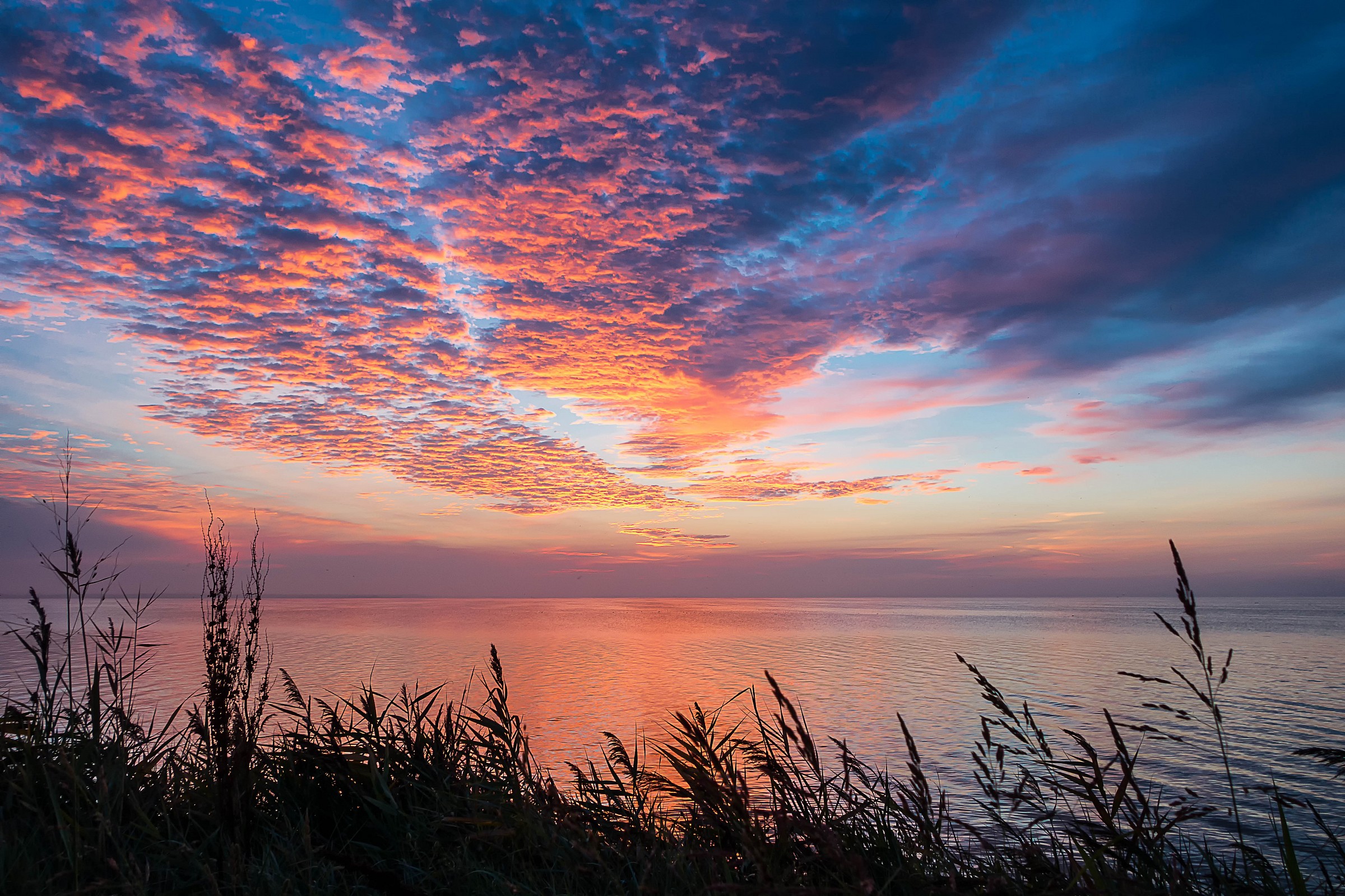 Alba sulle valli di Comacchio