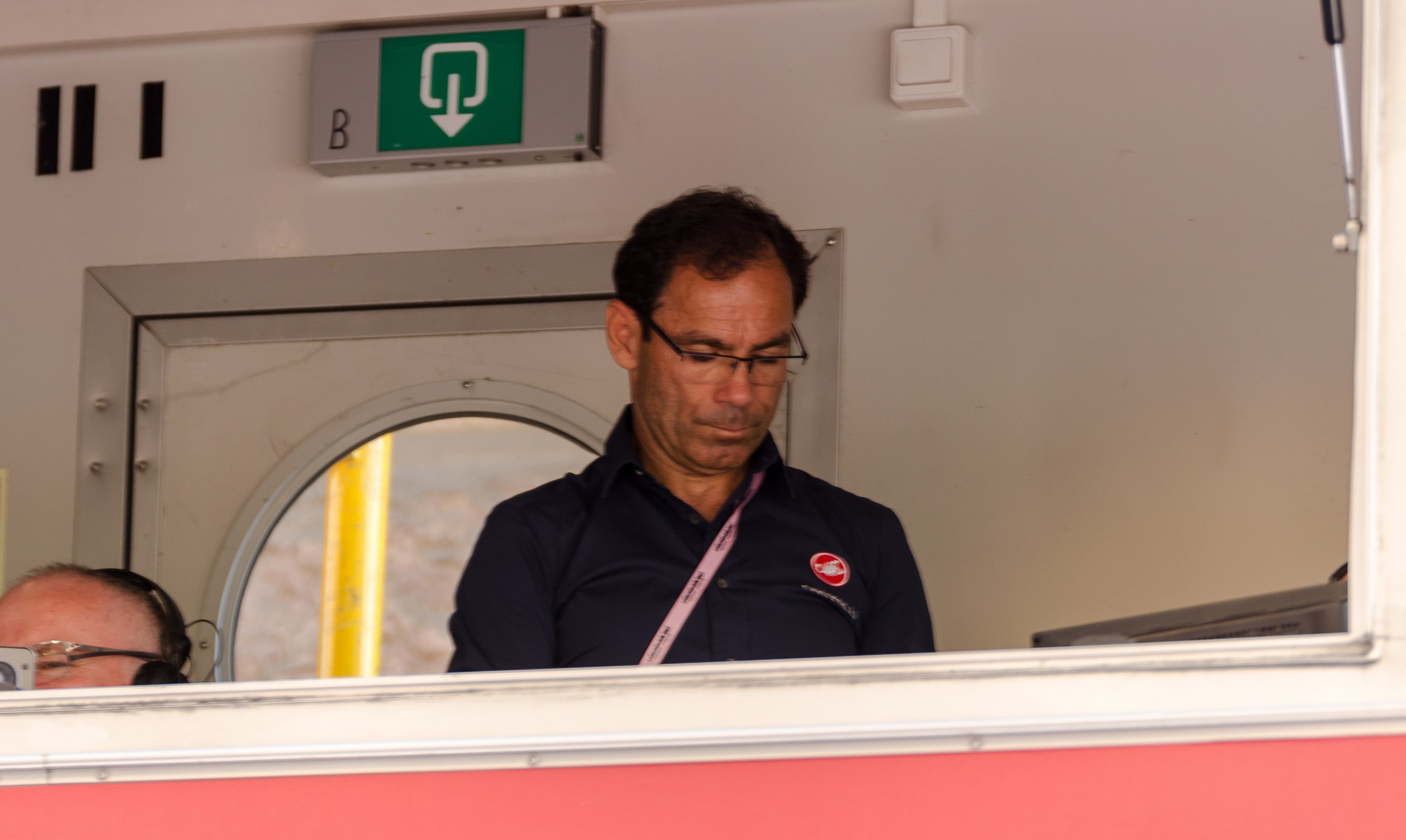 Il commissario tecnico, il grande Davide Cassani. Genoa