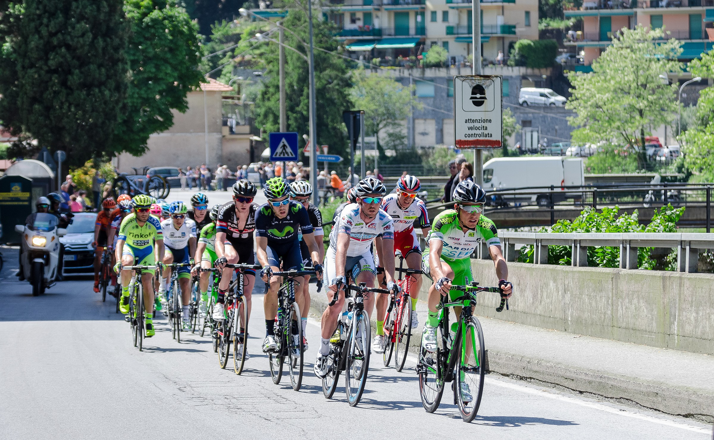 Tappa 3 da Rapallo a Sestri Levante, gruppetto in fuga