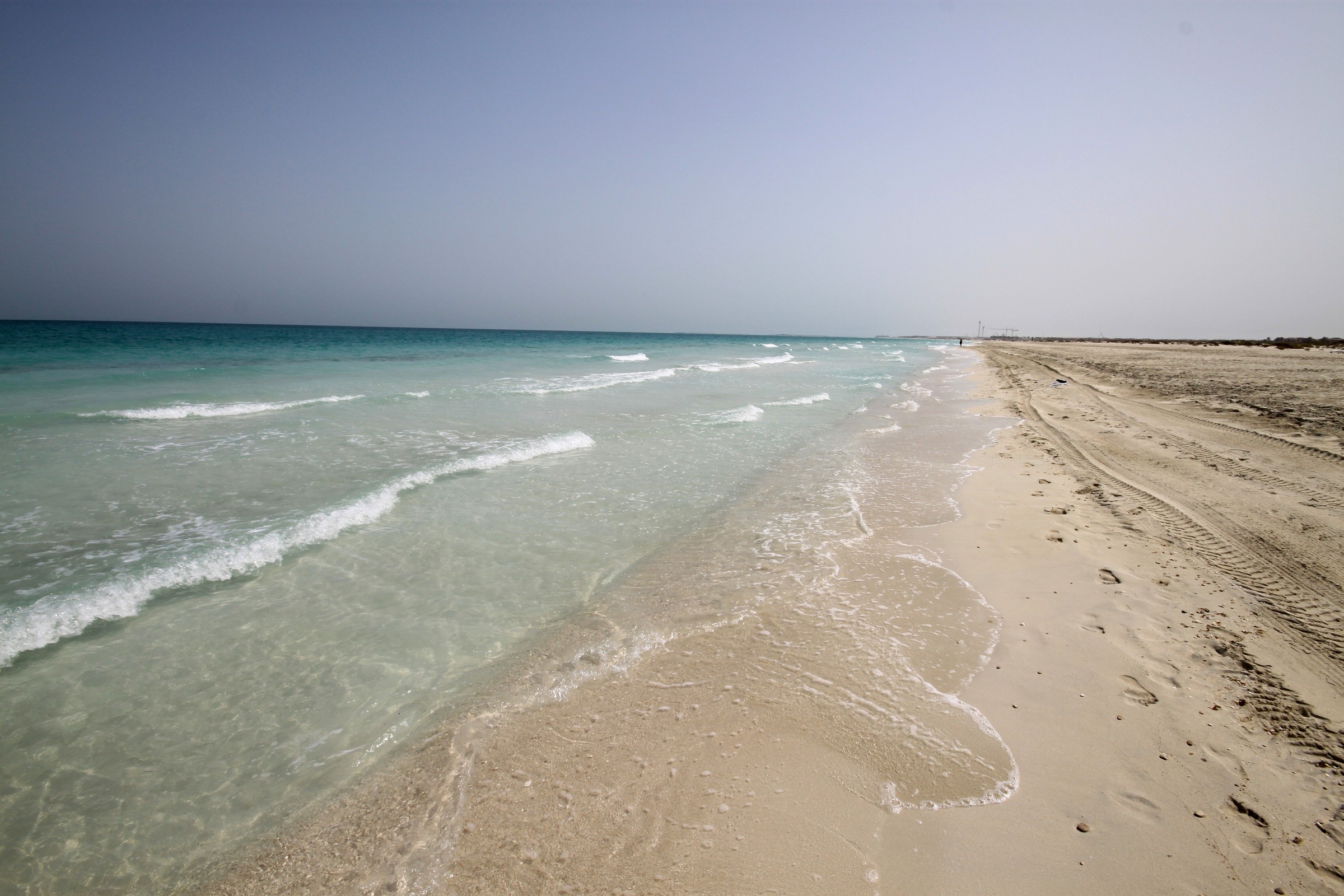 White beach of Saadiyat