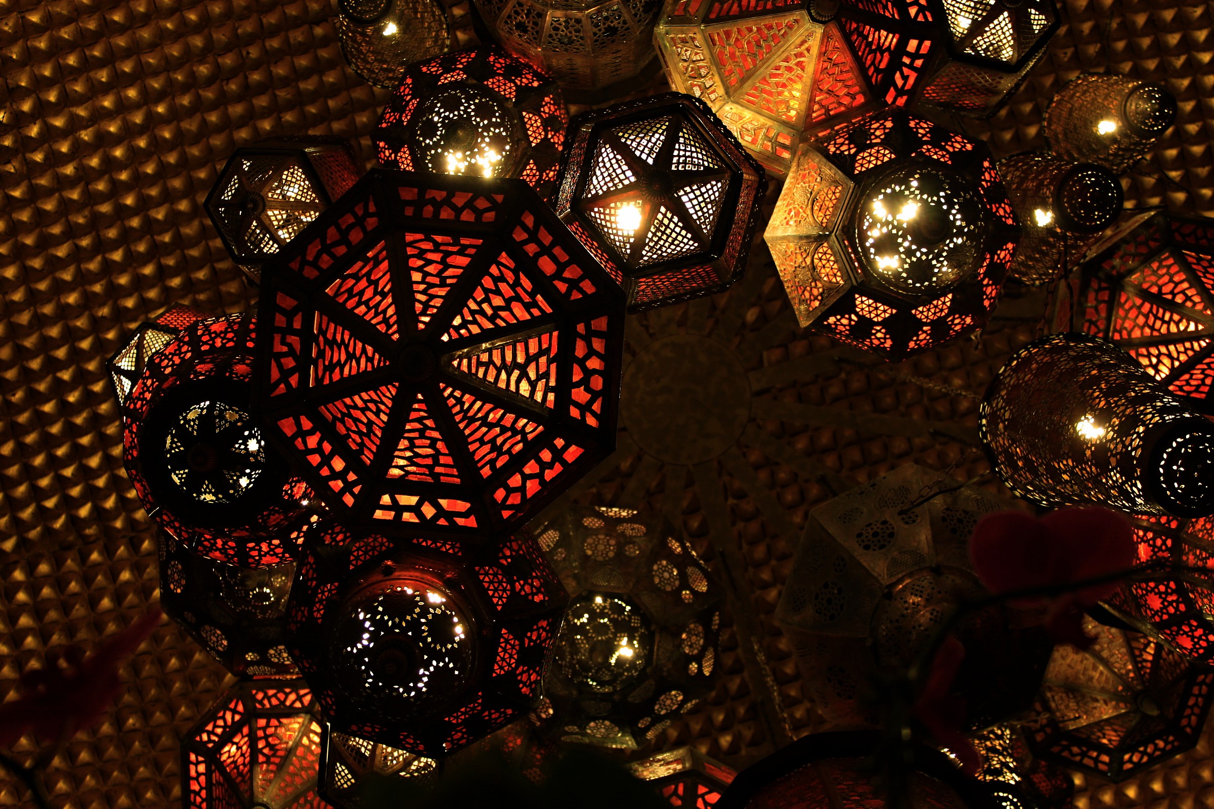 Chandeliers by Anantara in Sir Bani Island