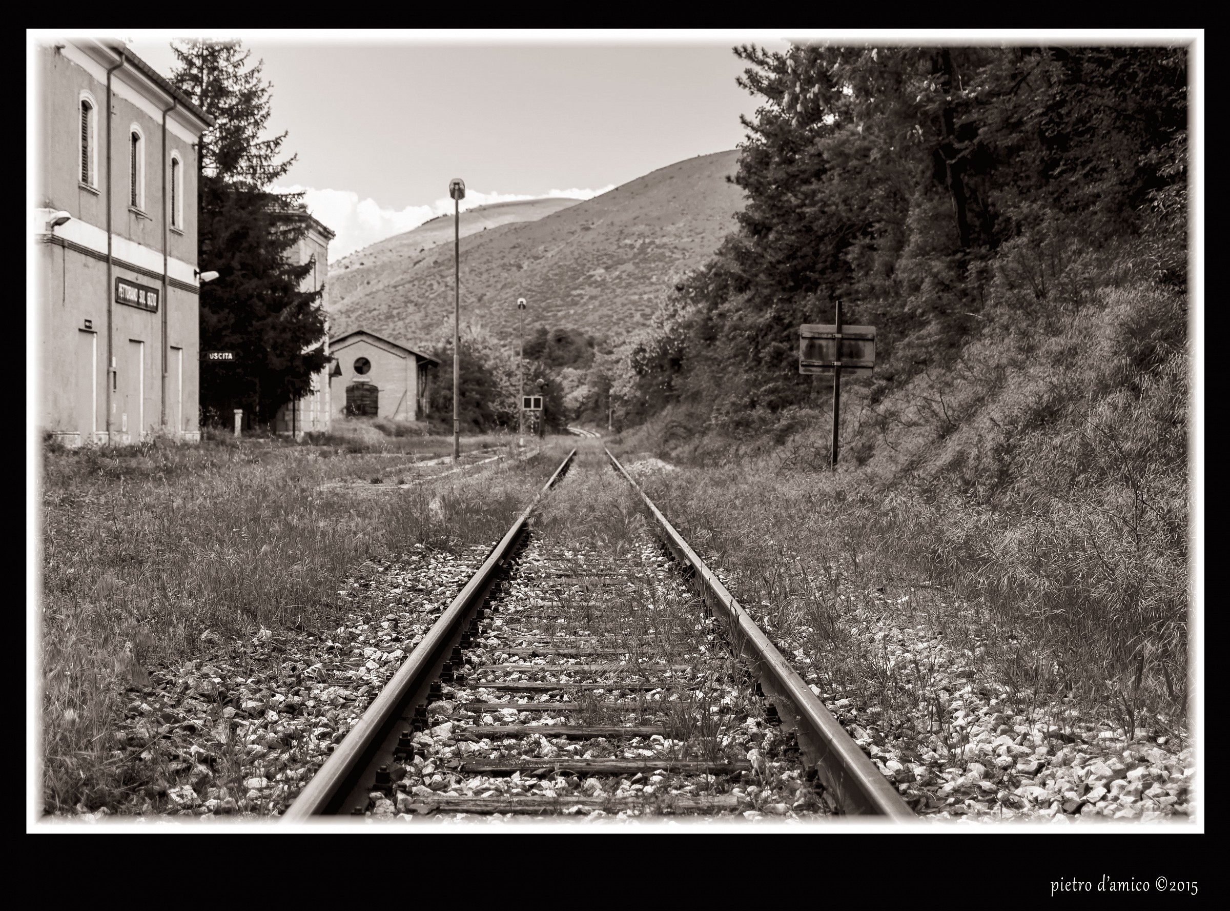 unused railway ...