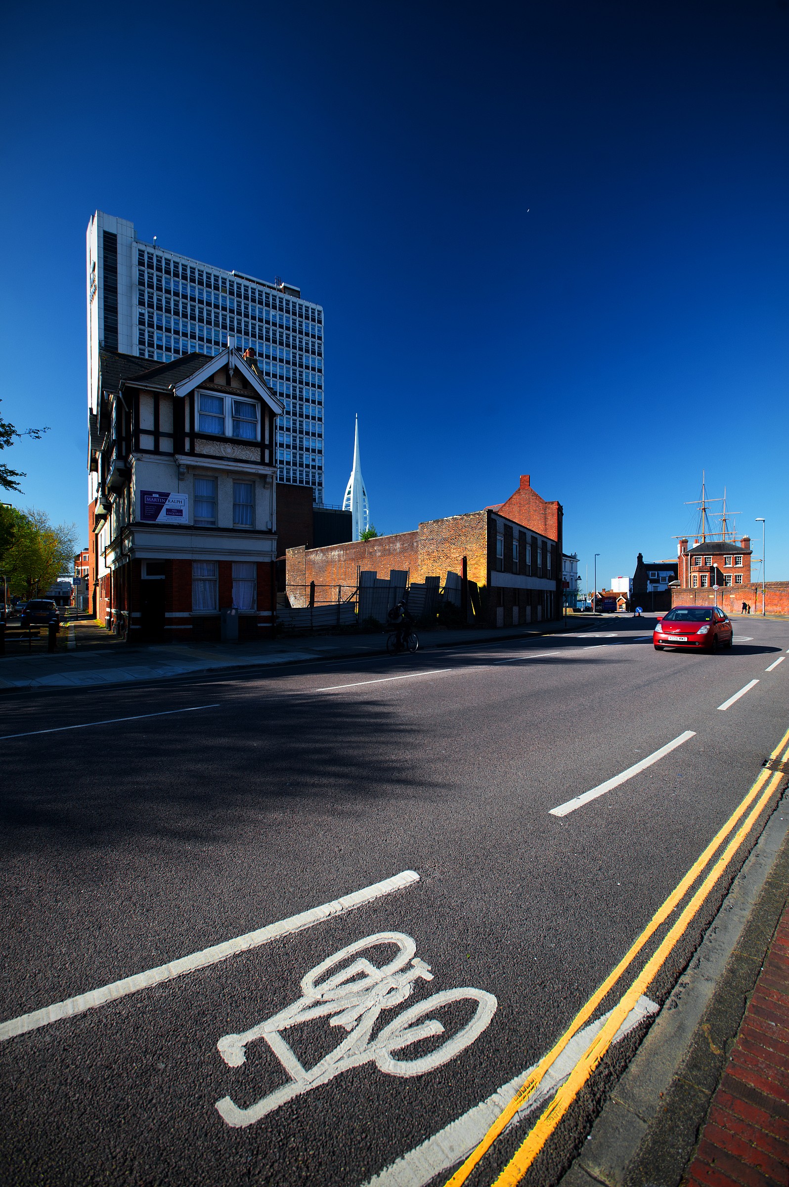 Cycle Lane - Portsmouth