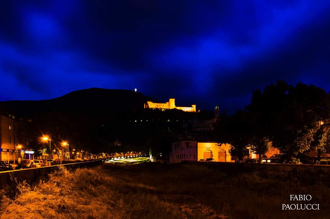 A glimpse of the night Spoleto