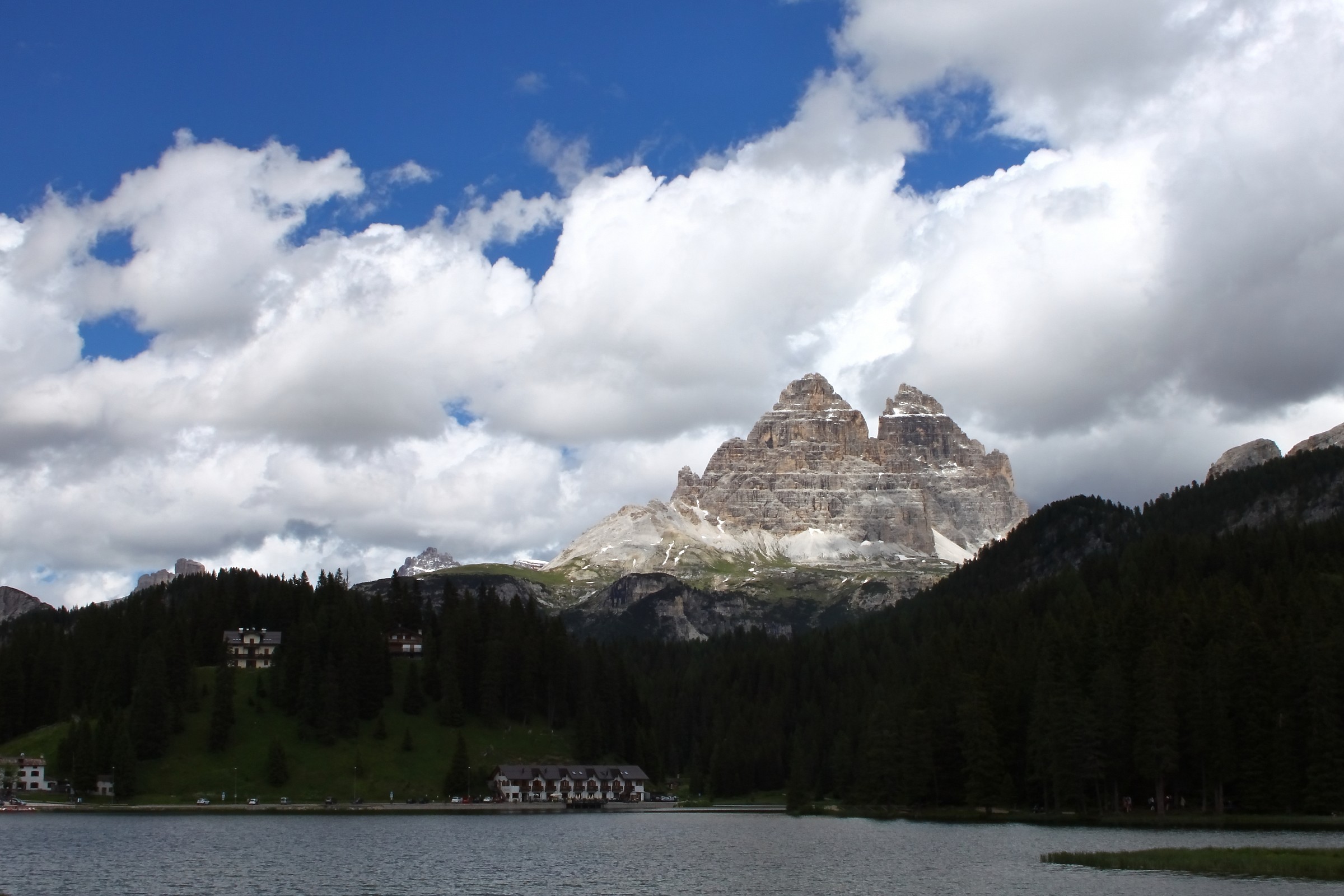Le cime viste da misurina
