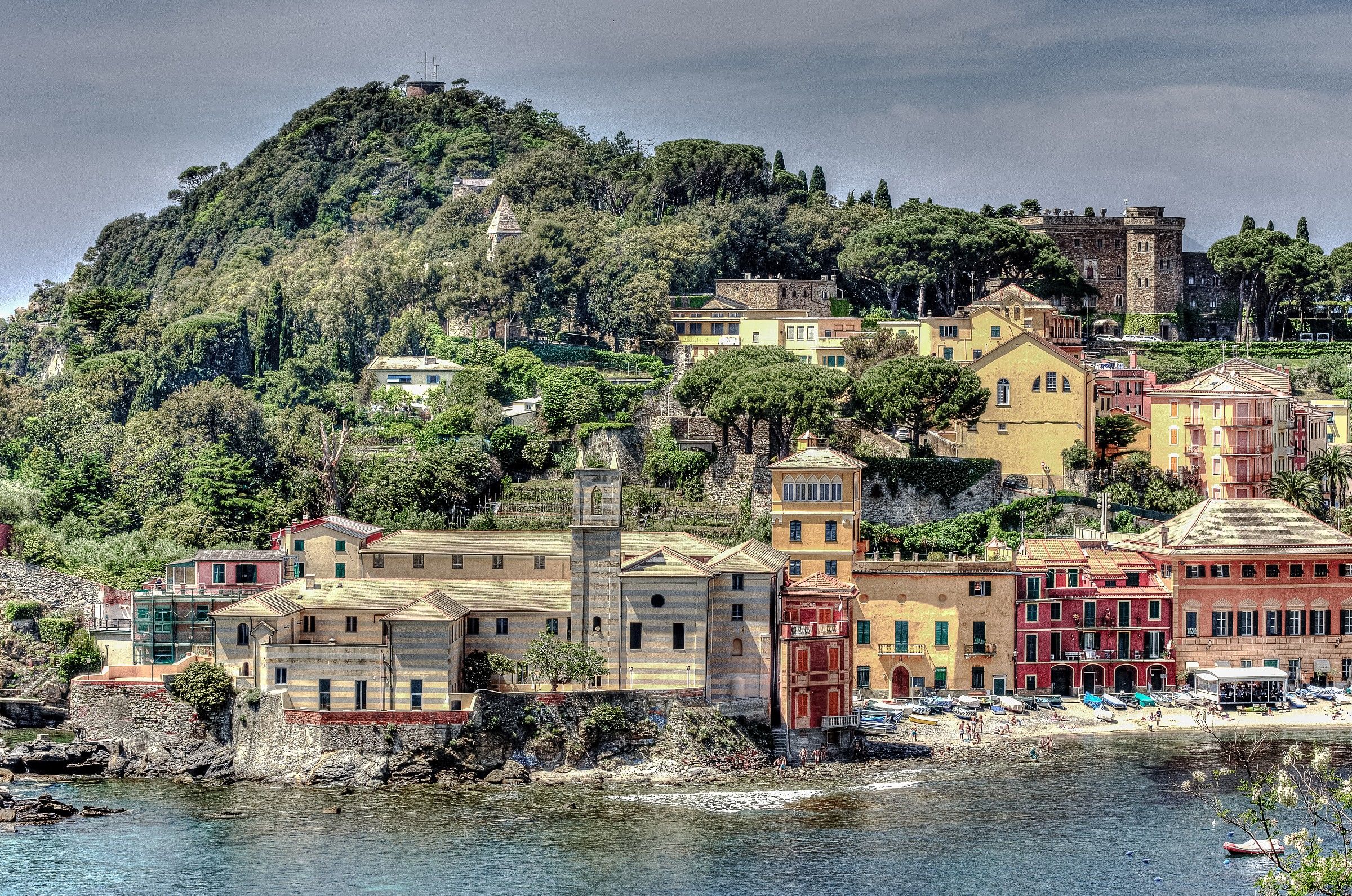 Sestri Levante,scorcio Baia del silenzio