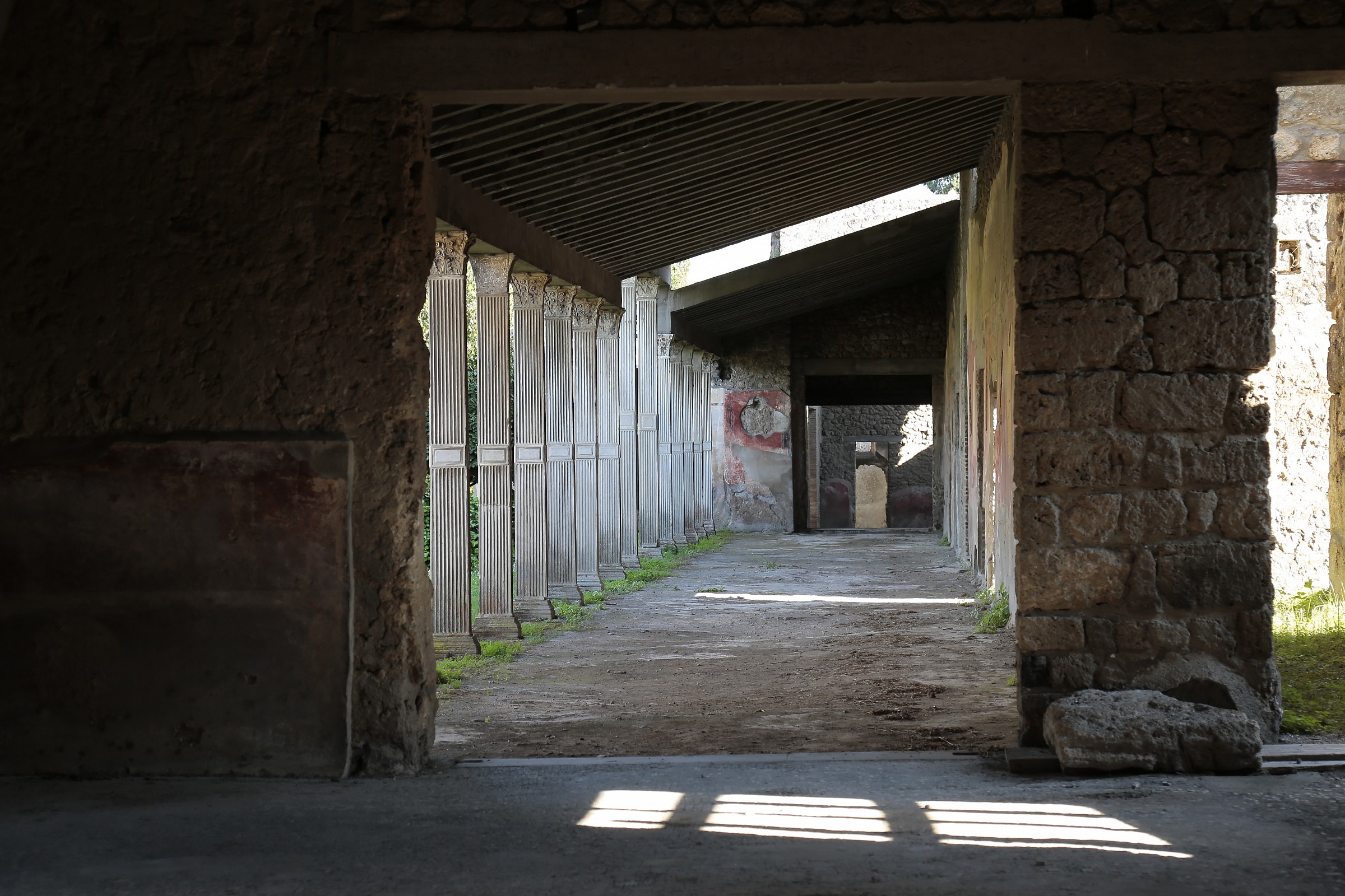 Archaeological excavations of Pompeii