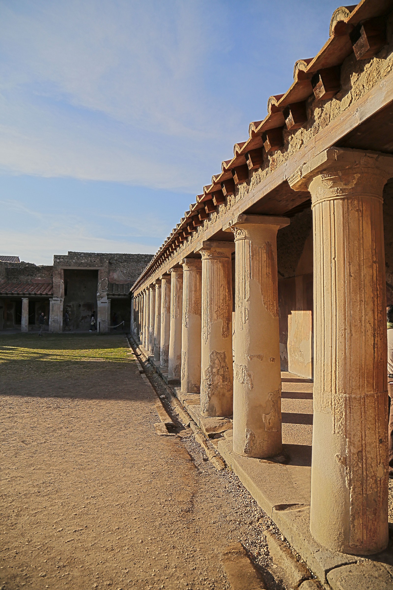 Archaeological excavations of Pompeii